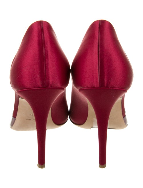 Monique Lhuillier Satin Pumps