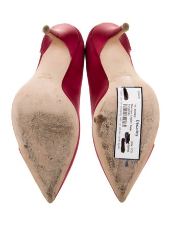 Monique Lhuillier Satin Pumps