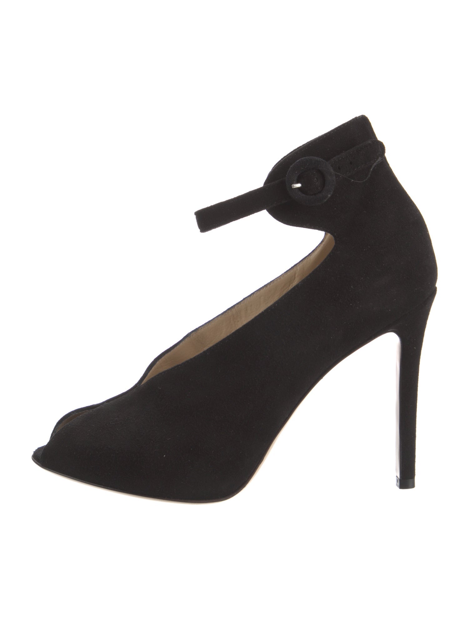 Monique Lhuillier Suede D'Orsay Pumps w/ Tags