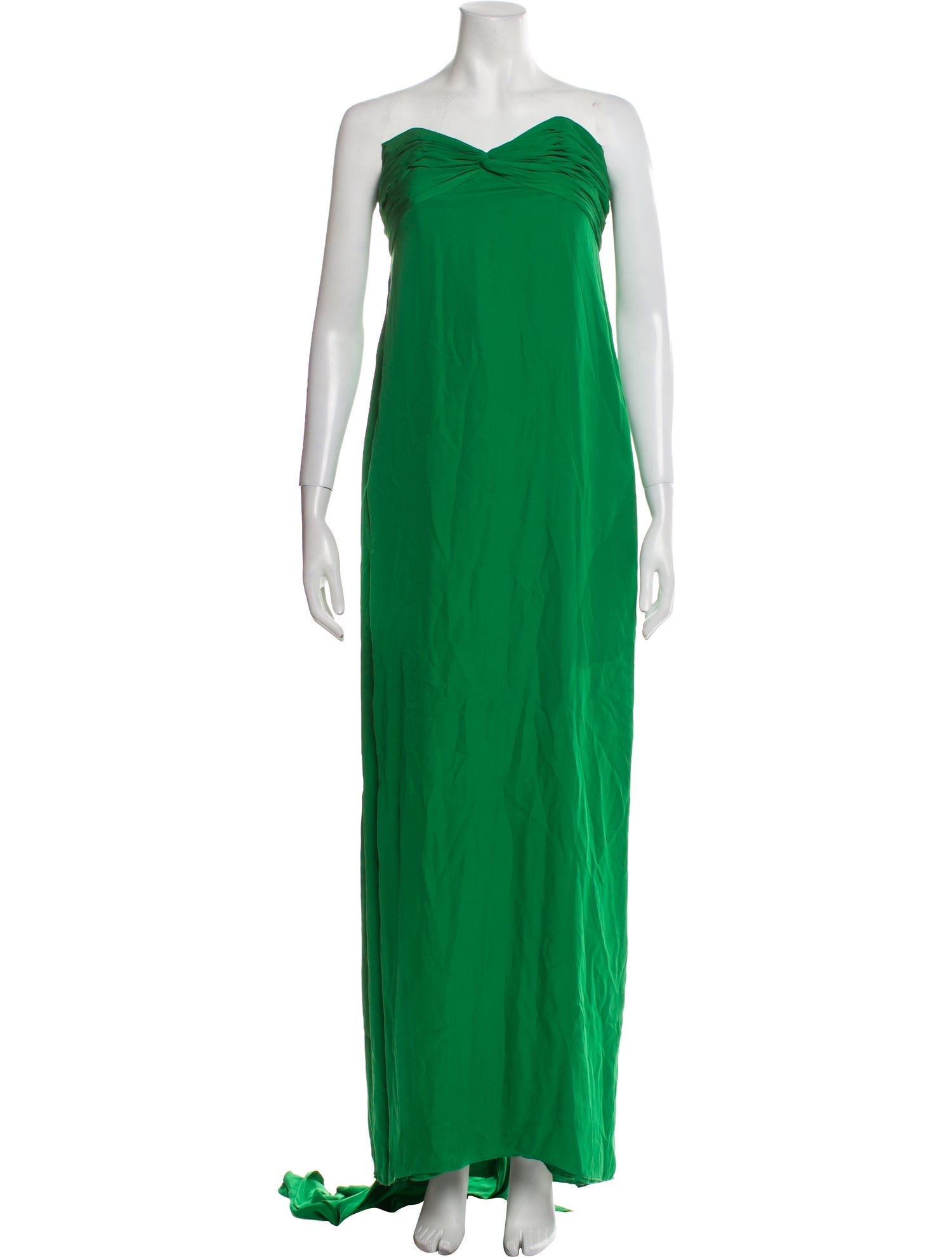 Monique Lhuillier Silk Long Dress