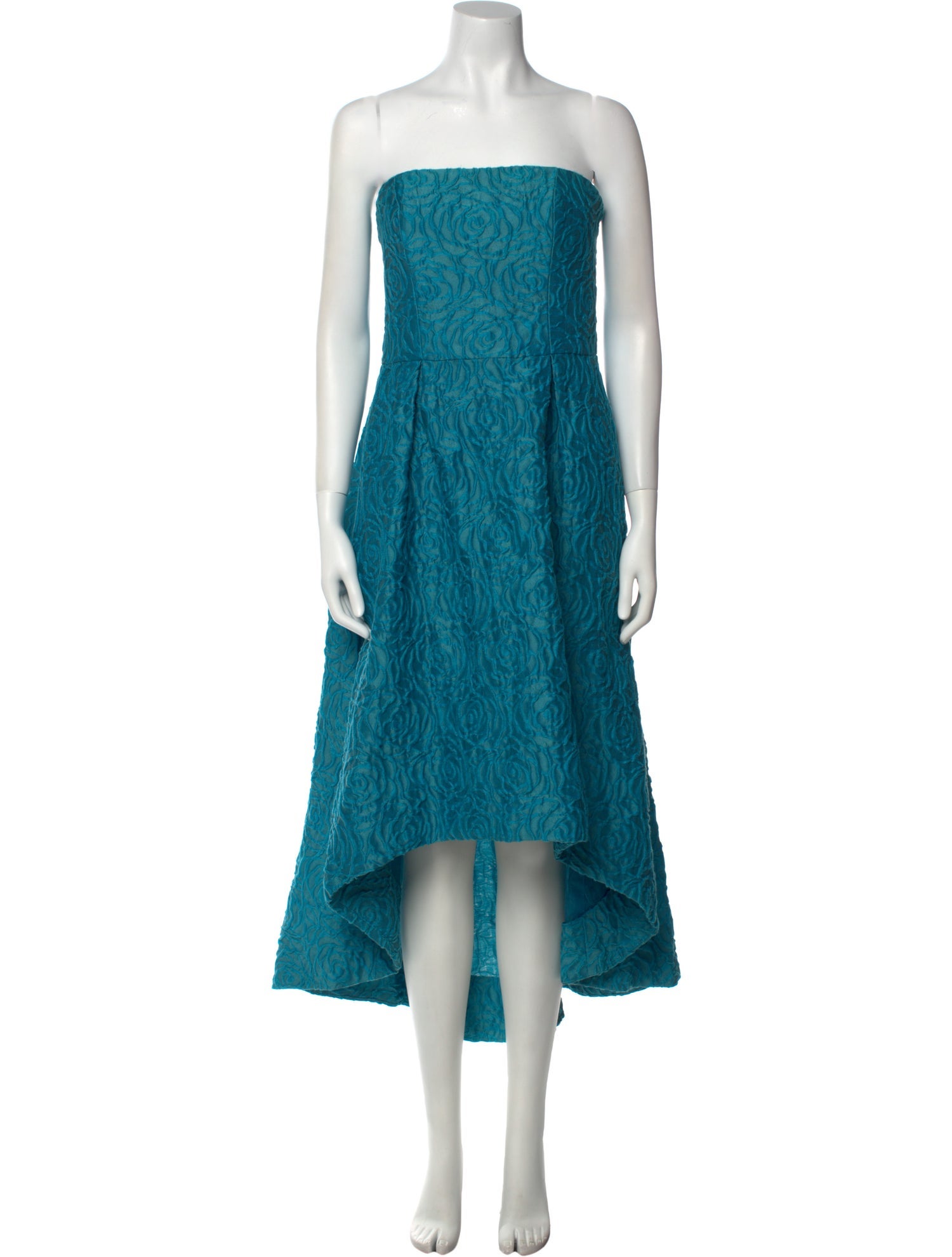 Monique Lhuillier Linen Mini Dress