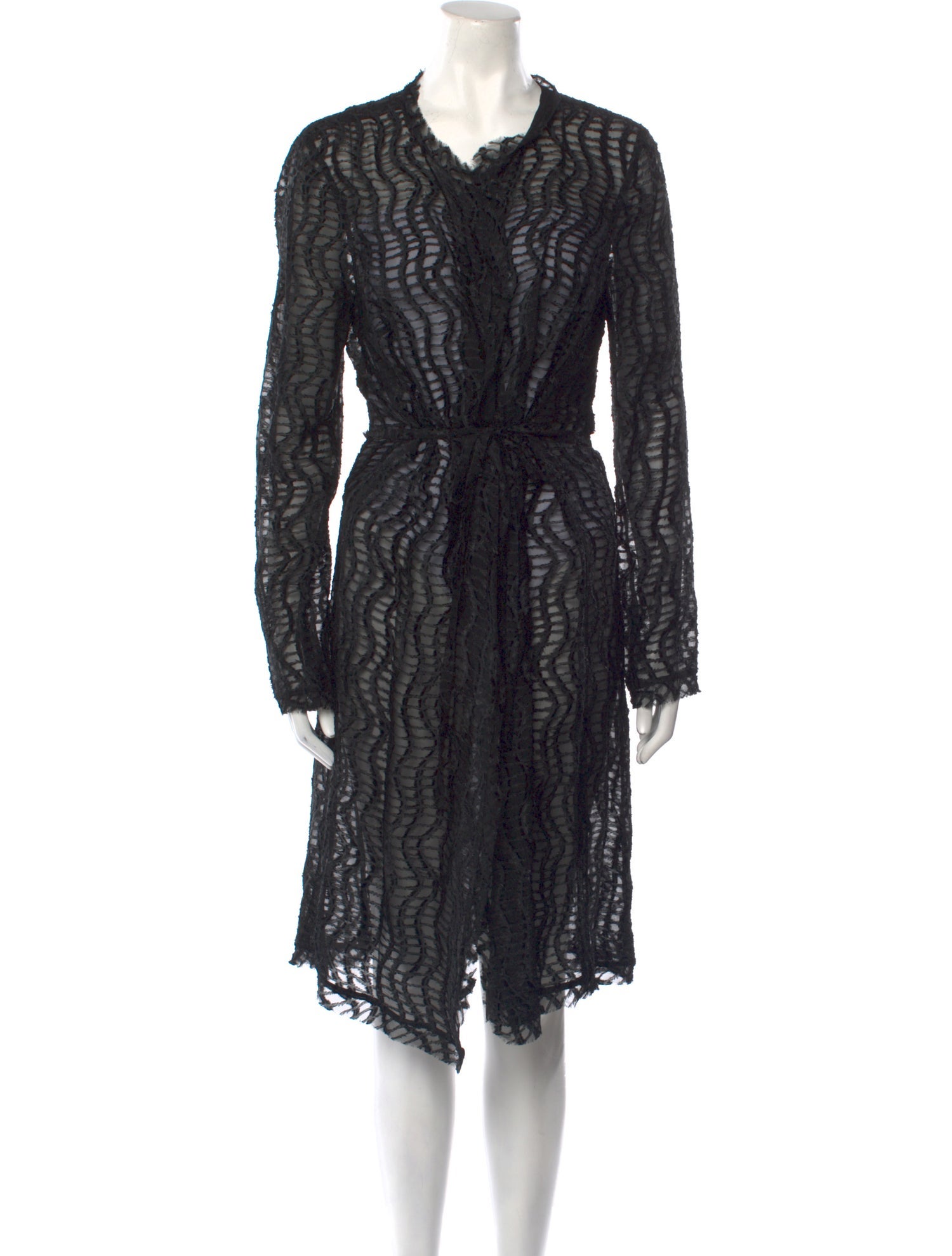 Monique Lhuillier Silk Midi Length Dress w/ Tags