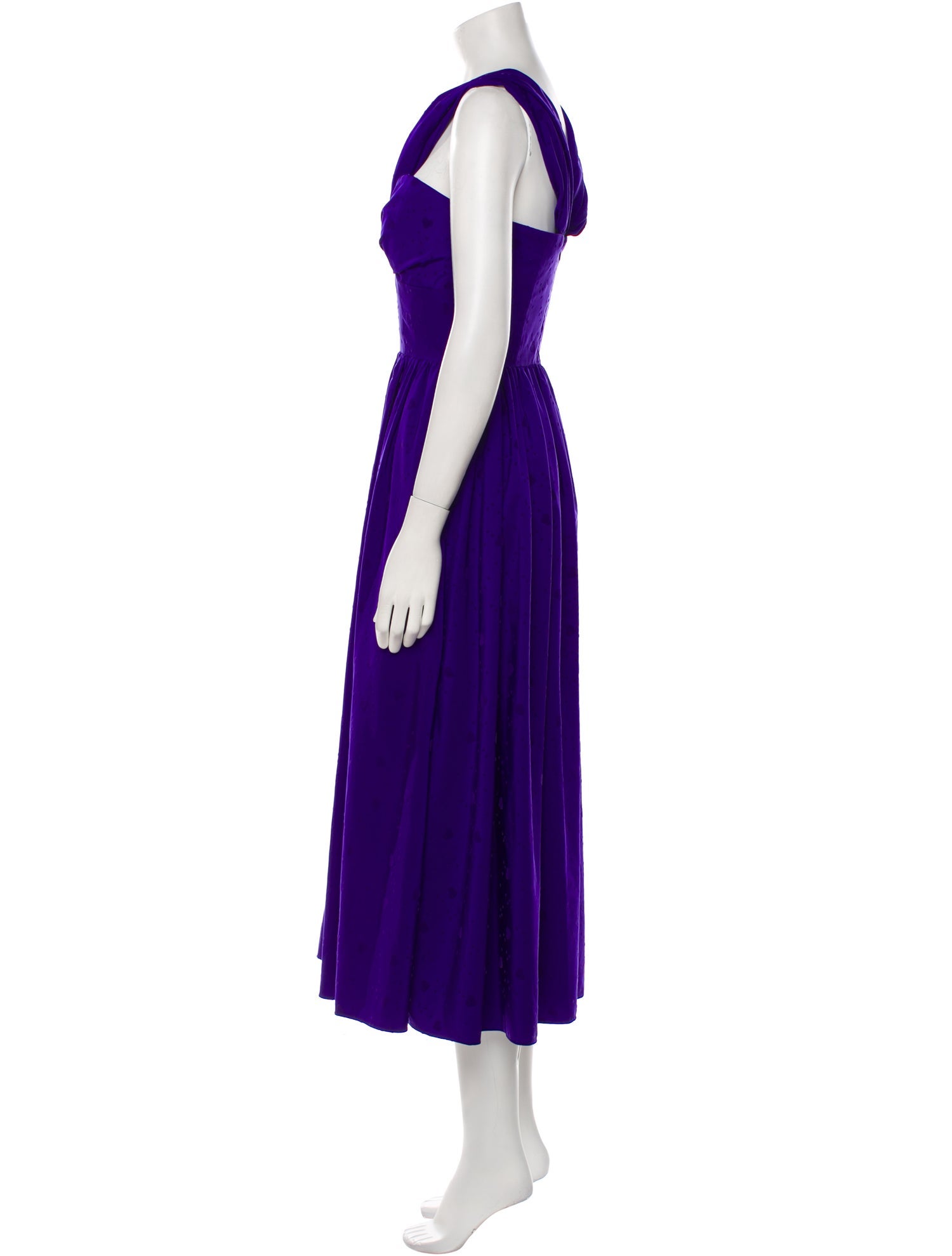 Monique Lhuillier V-Neck Long Dress w/ Tags
