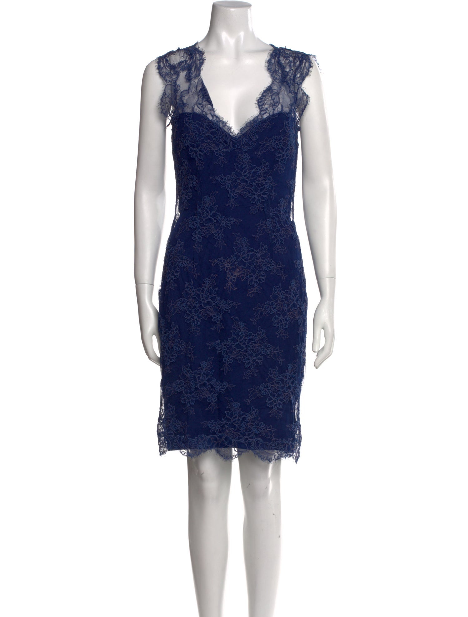 Monique Lhuillier Nylon Knee-Length Dress w/ Tags