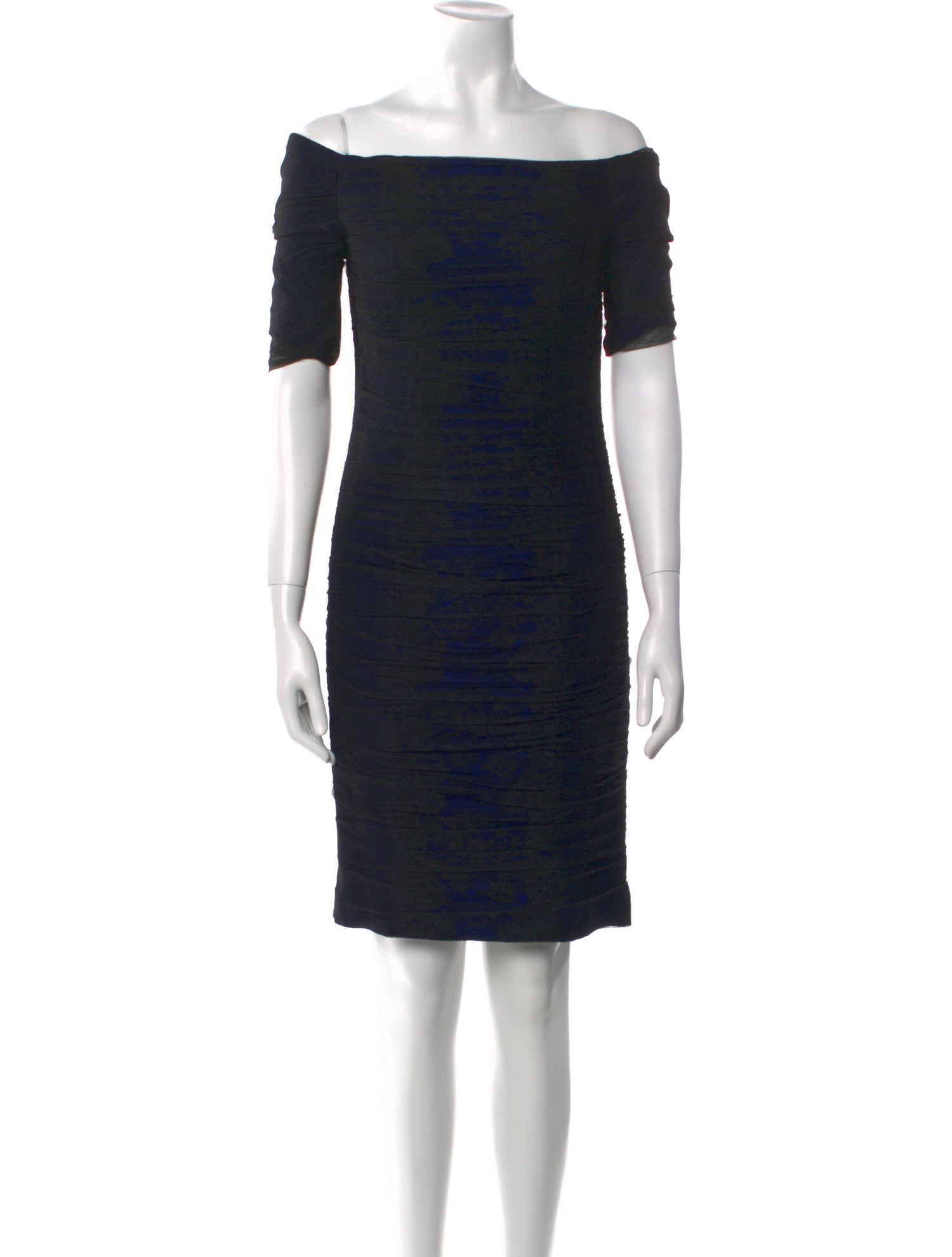 Monique Lhuillier Printed Mini Dress