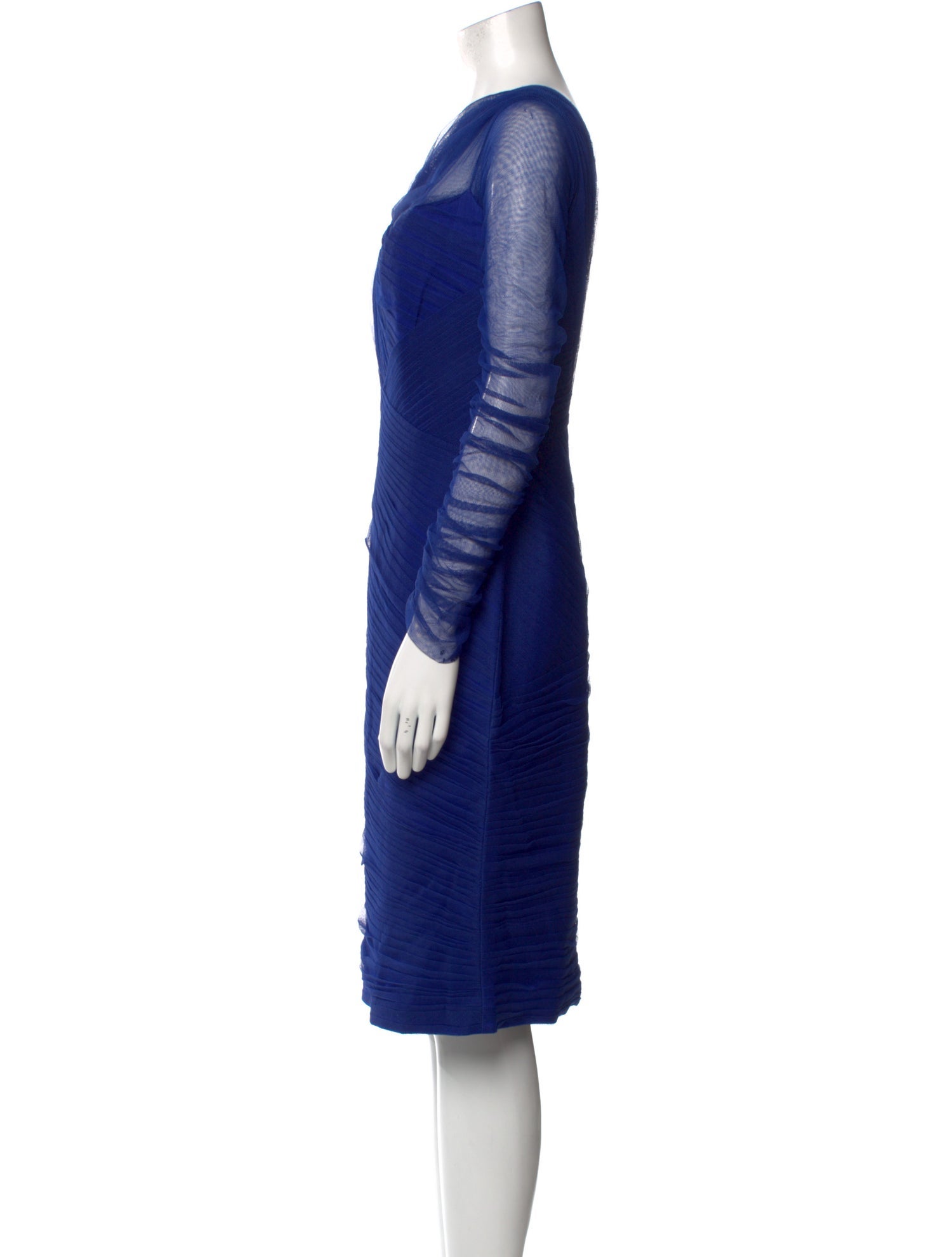 Monique Lhuillier Asymmetrical Knee-Length Dress w/ Tags