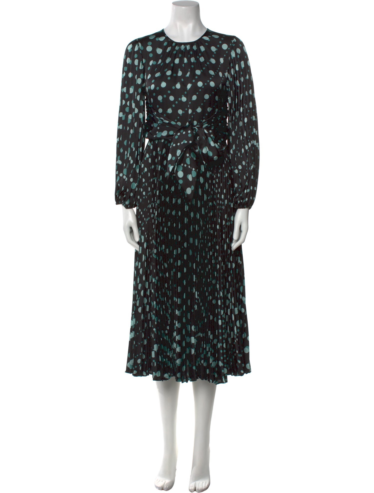 Monique Lhuillier Printed Long Dress