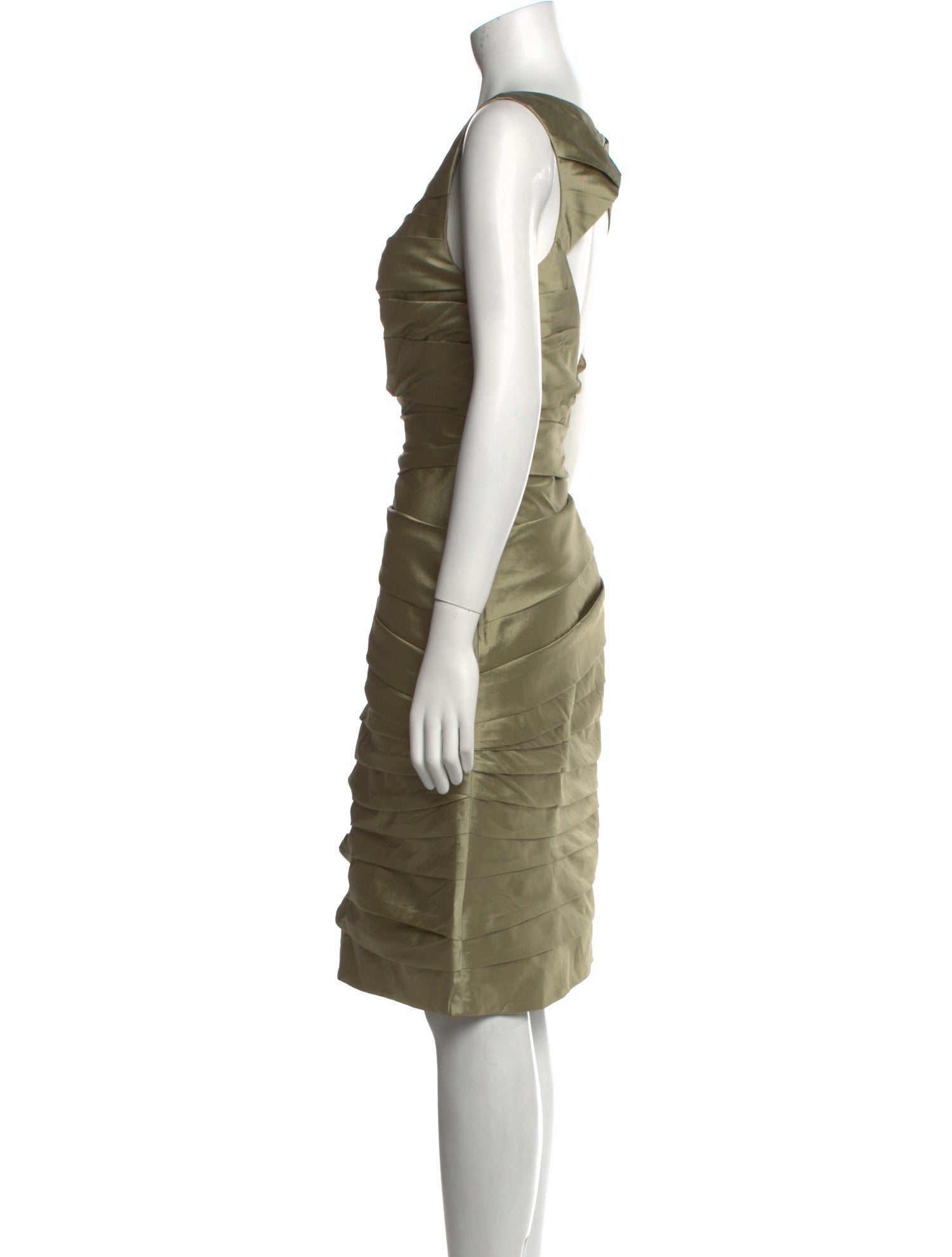 Monique Lhuillier Scoop Neck Knee-Length Dress w/ Tags