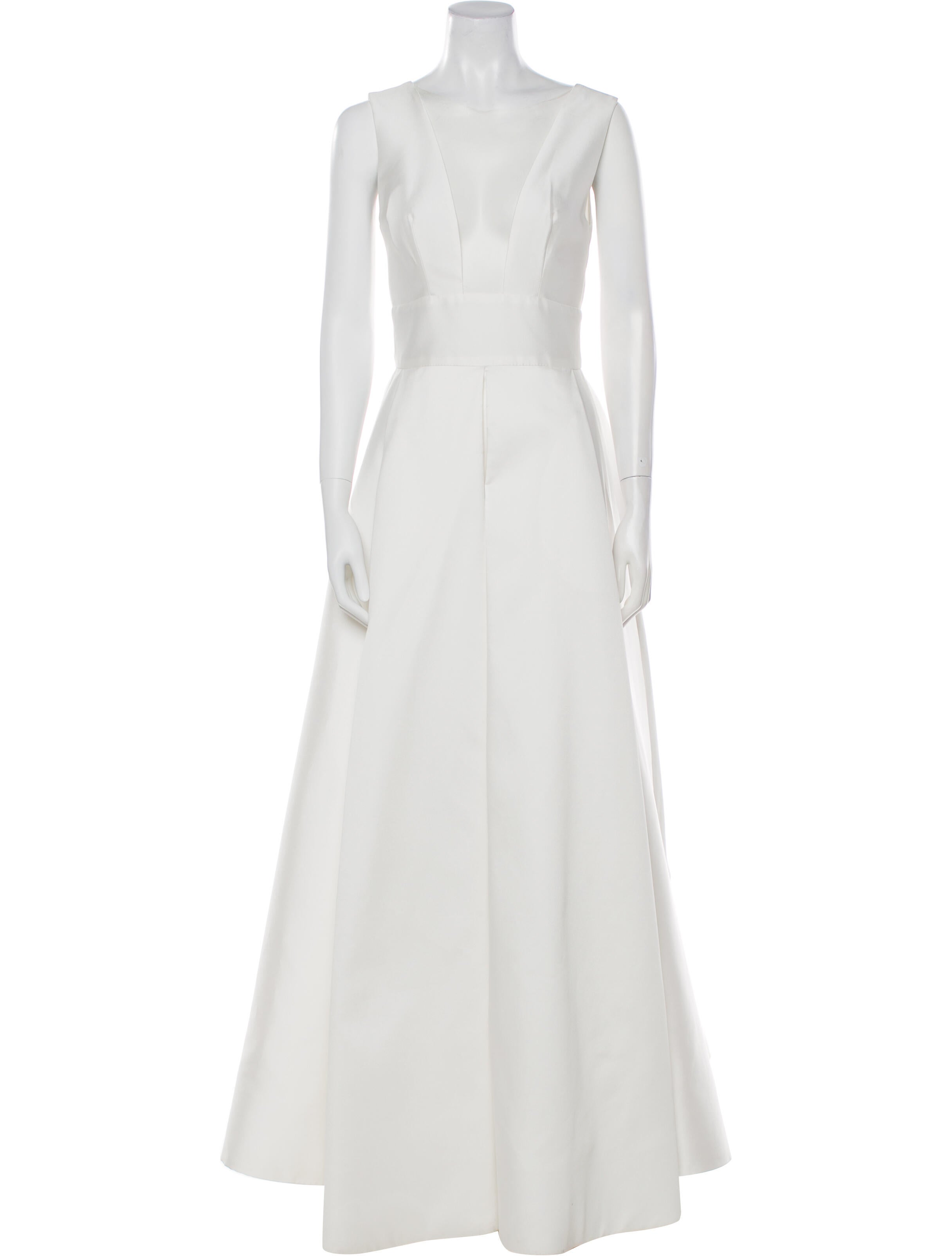 Monique Lhuillier Silk Long Dress