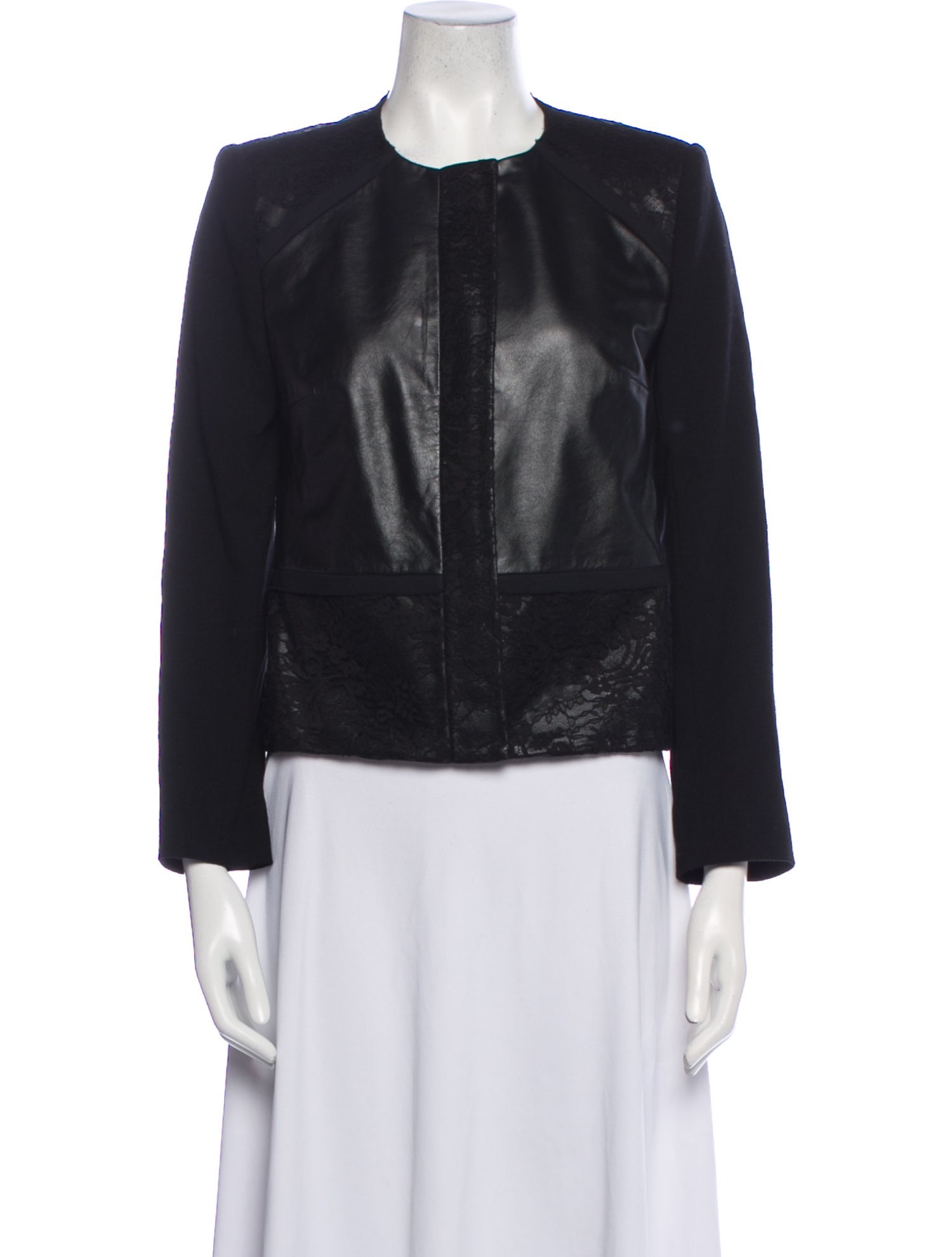 Monique Lhuillier Leather Jacket