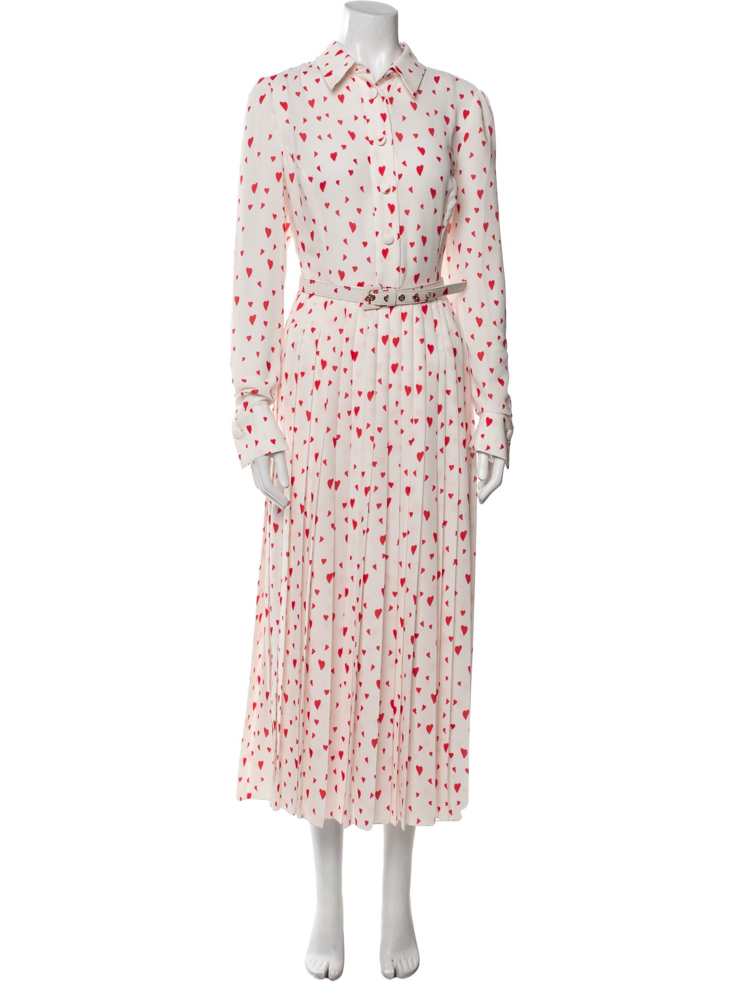 Monique Lhuillier Printed Long Dress w/ Tags