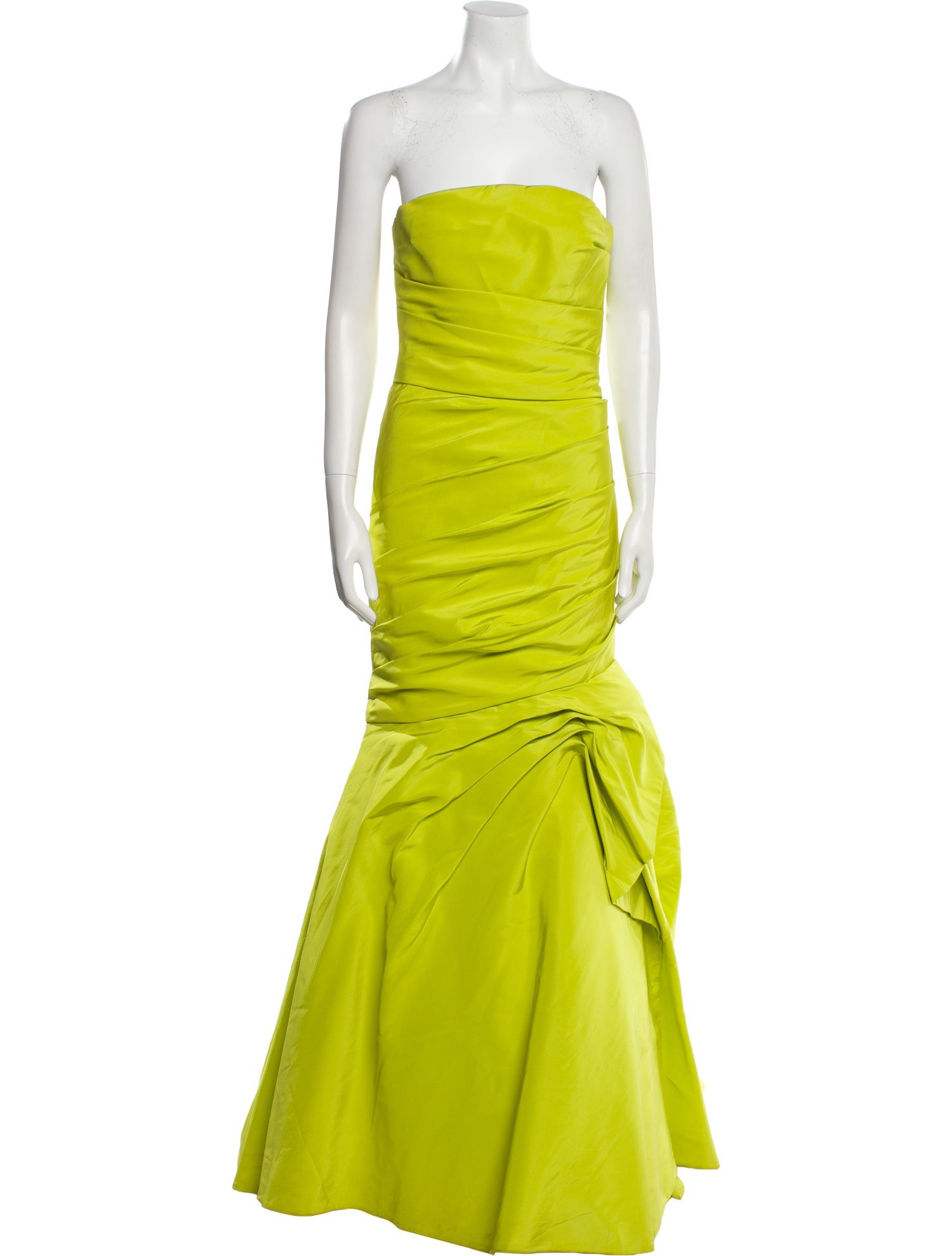 Monique Lhuillier Silk Long Dress