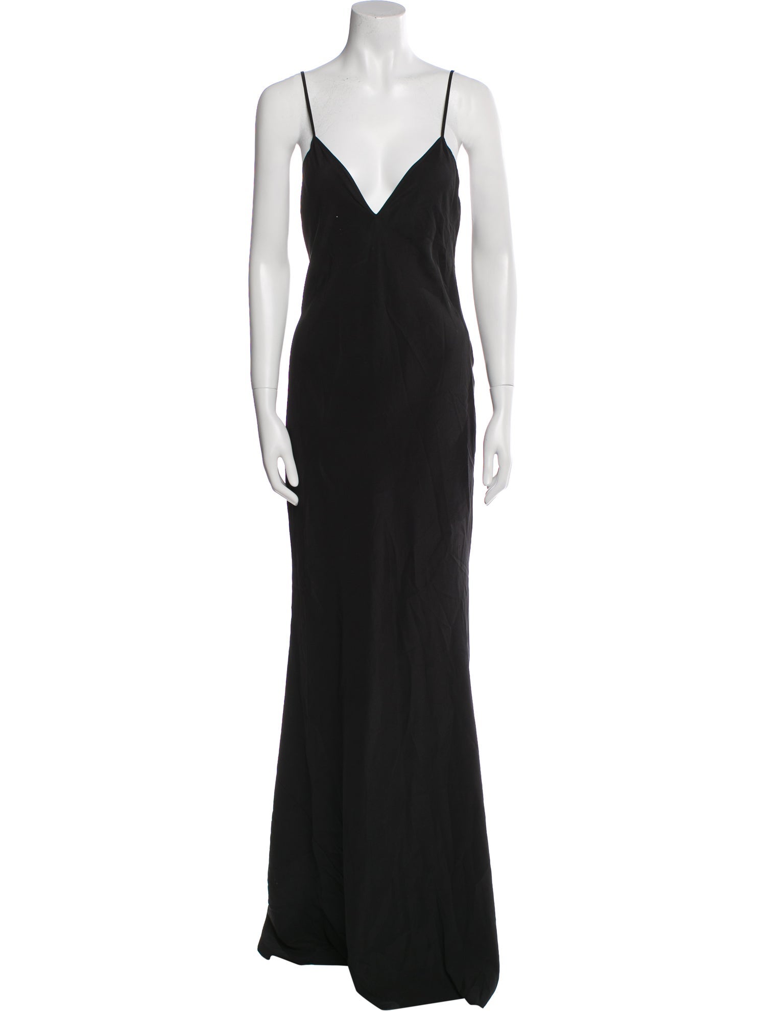 Monique Lhuillier Silk Long Dress