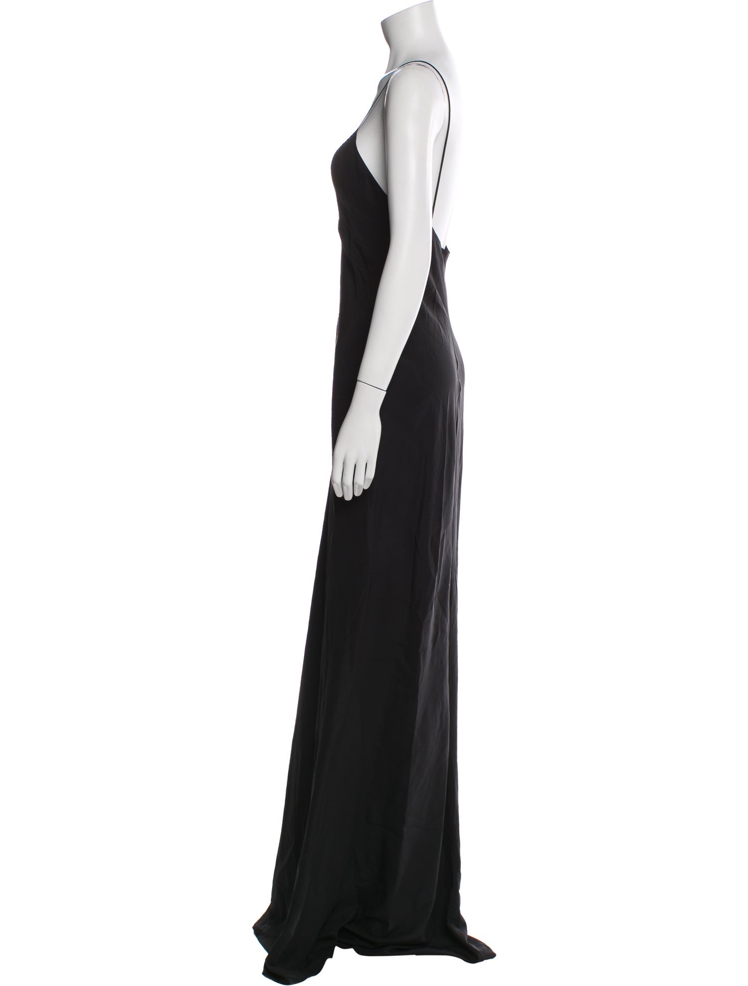 Monique Lhuillier Silk Long Dress