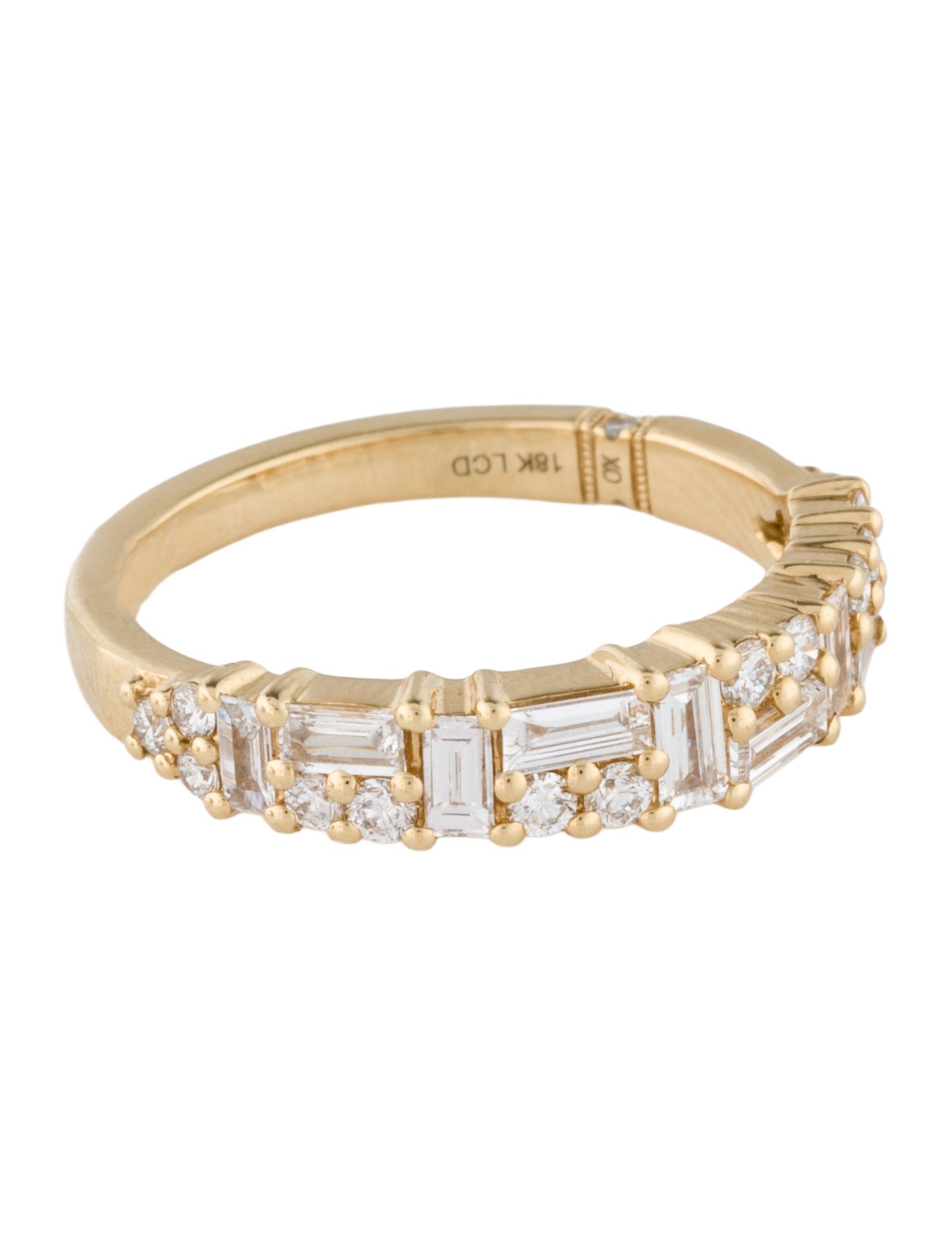 Monique Lhuillier 14K Lab-Grown Diamond Band