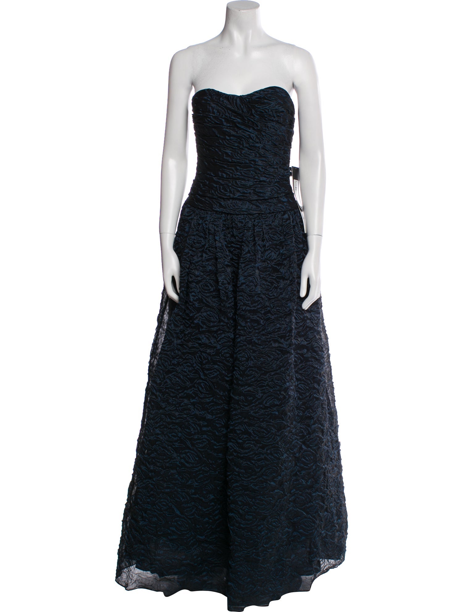 Monique Lhuillier Strapless Long Dress w/ Tags