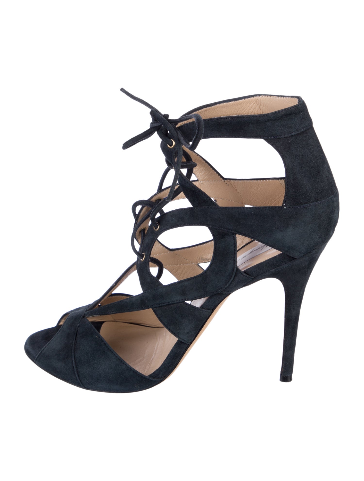 Monique Lhuillier Suede Pumps