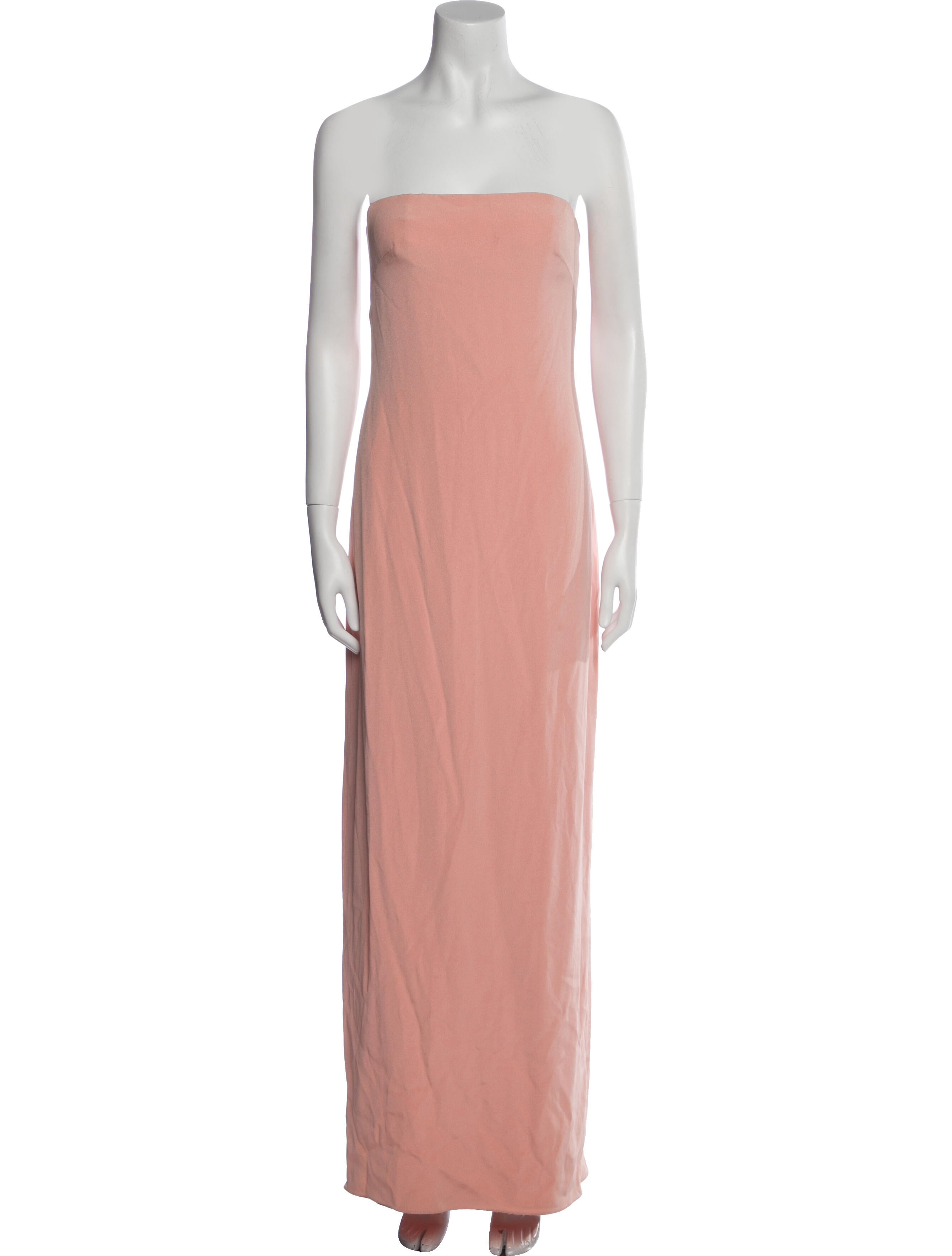 Monique Lhuillier Strapless Long Dress