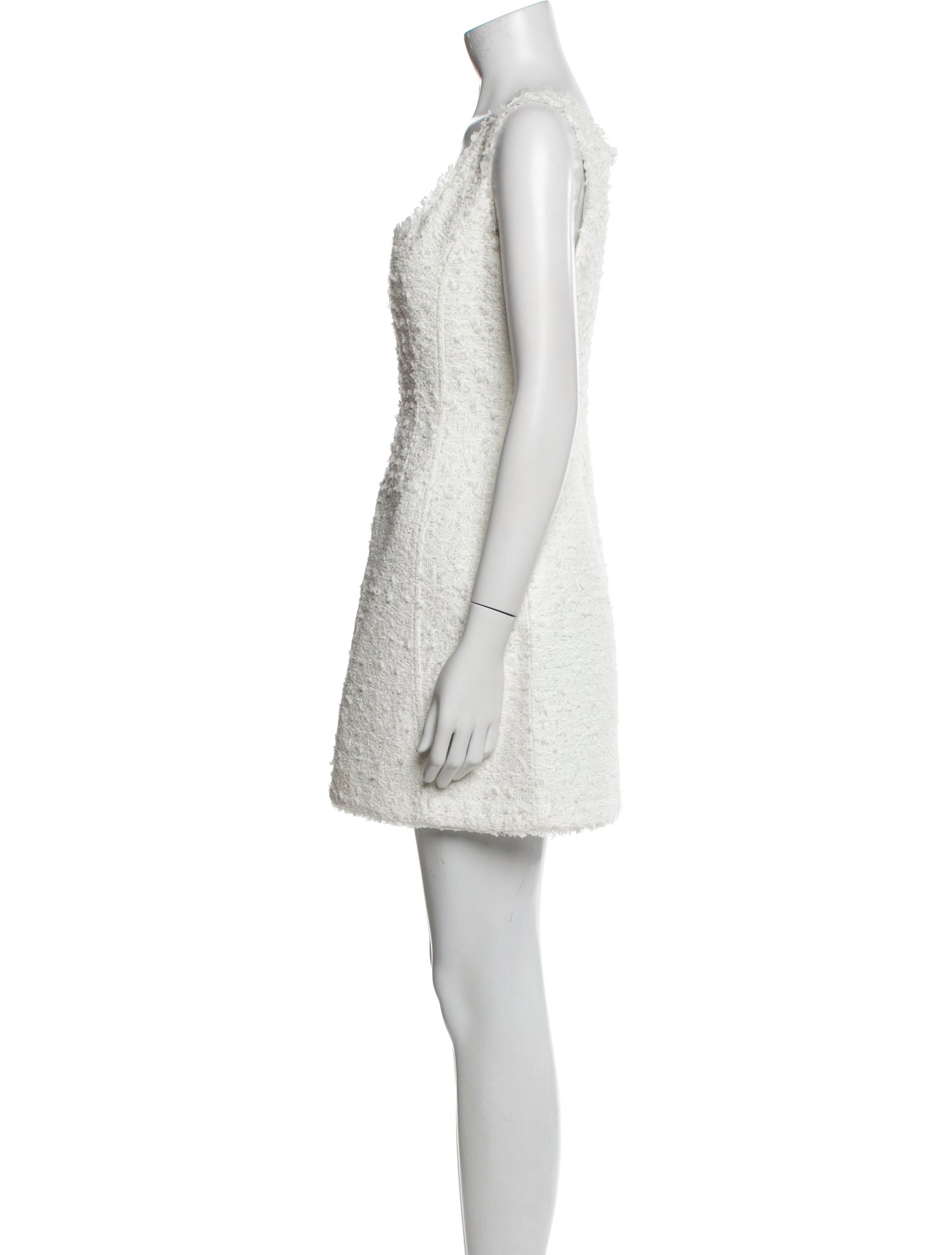 Monique Lhuillier Scoop Neck Mini Dress w/ Tags