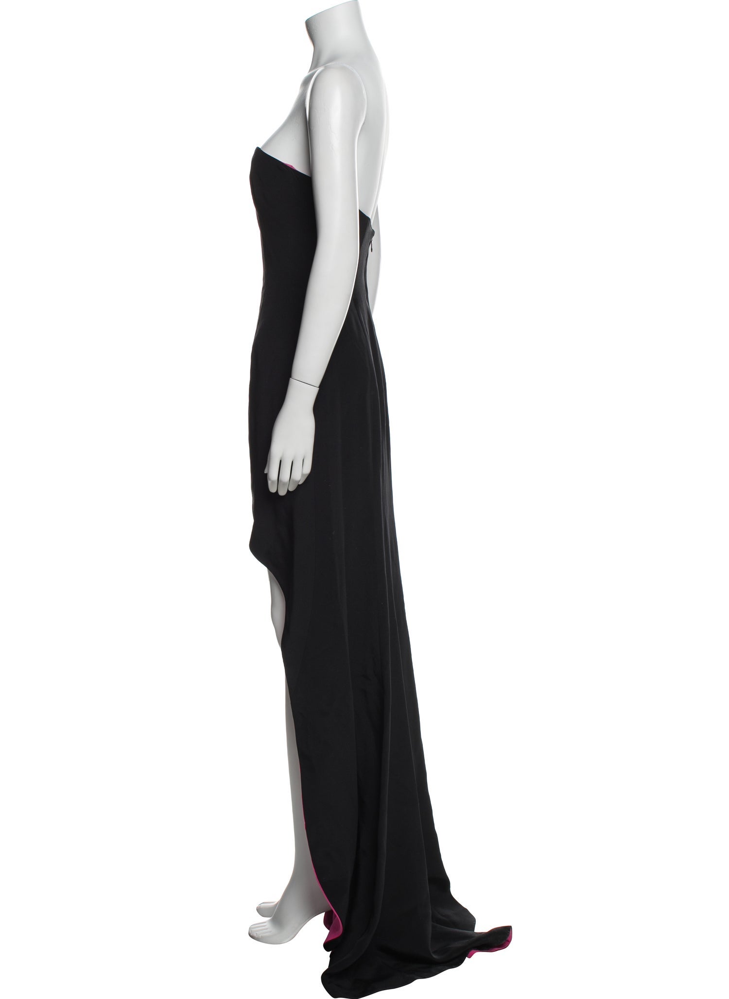Monique Lhuillier Silk Long Dress