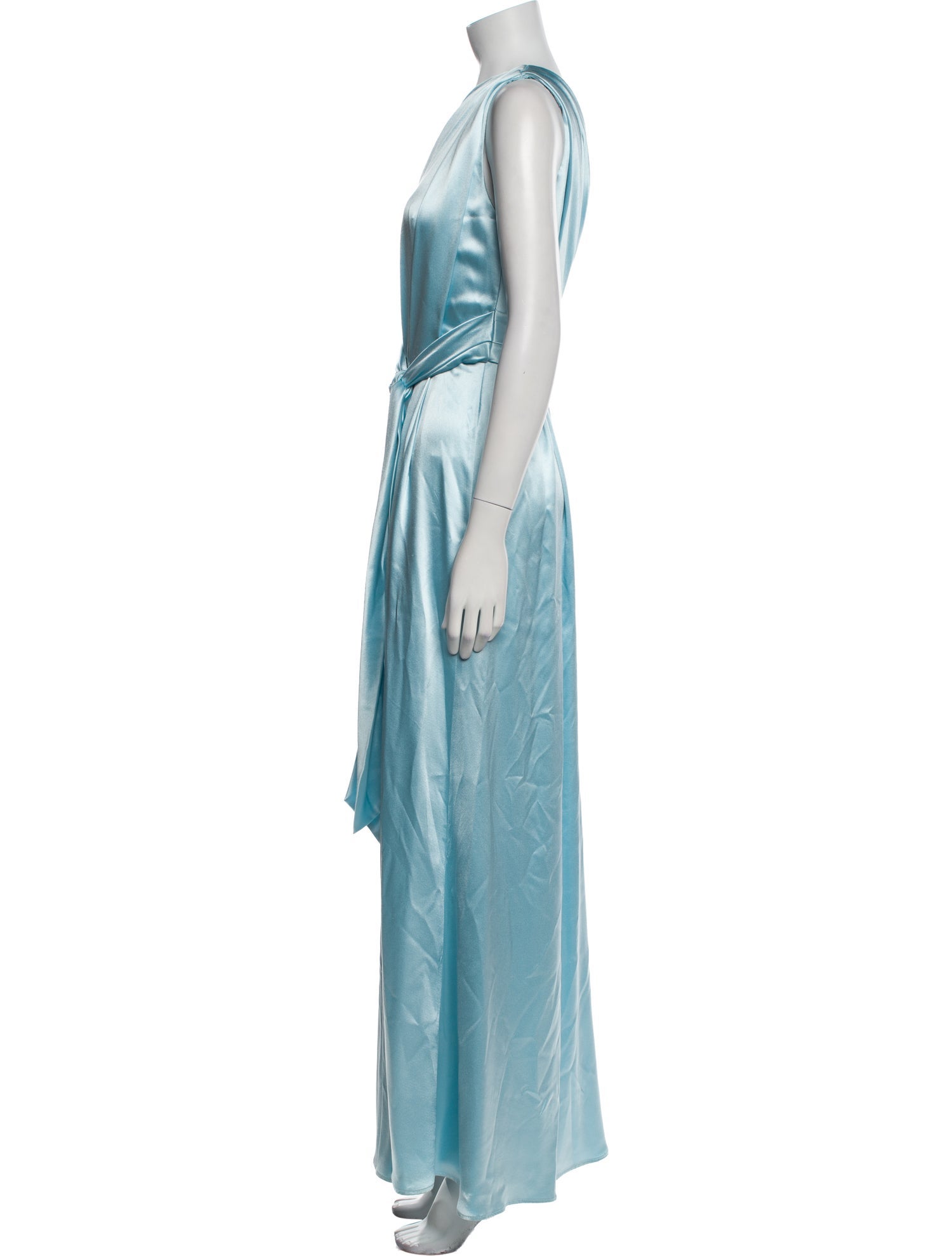 Monique Lhuillier Silk Long Dress