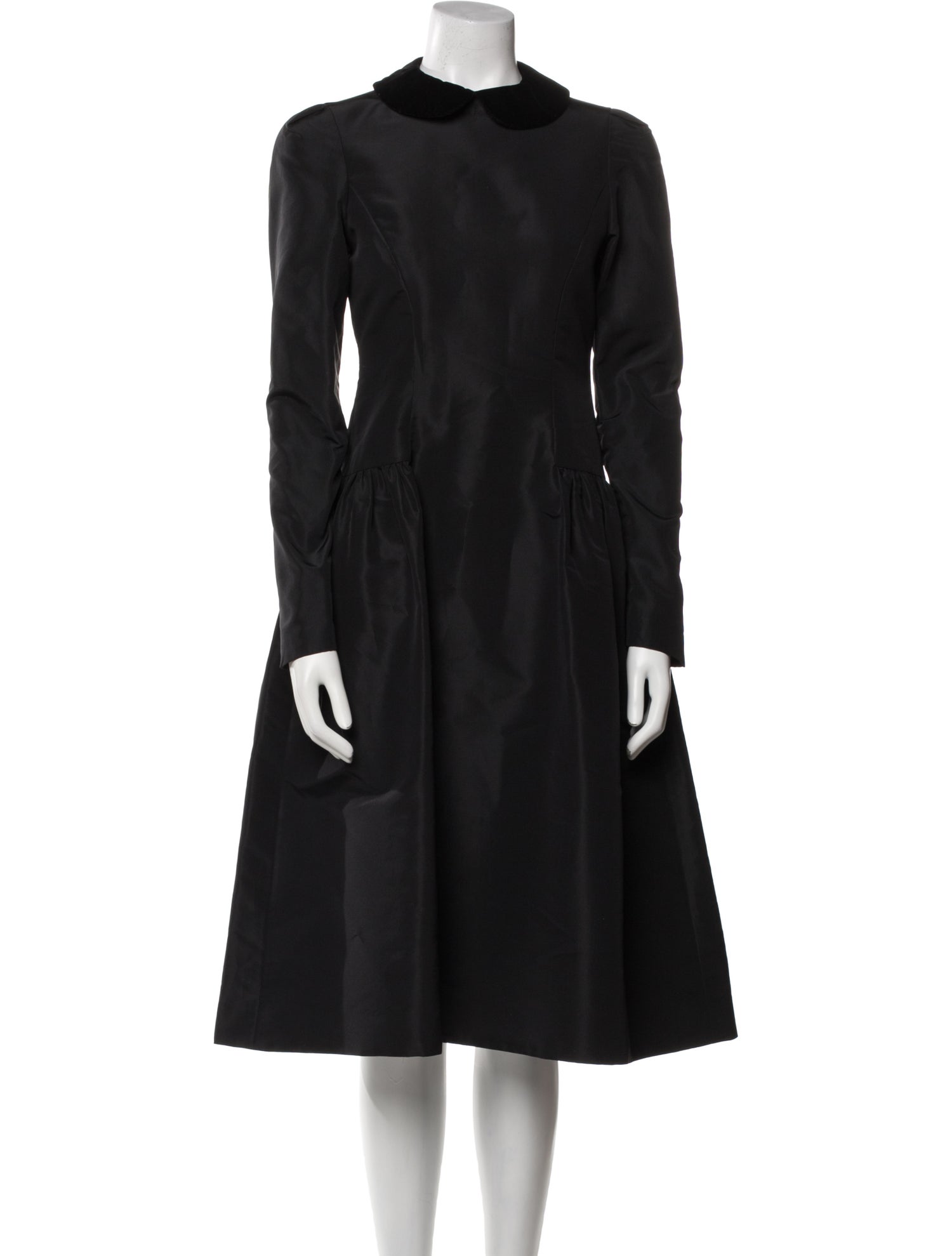 Monique Lhuillier Silk Knee-Length Dress