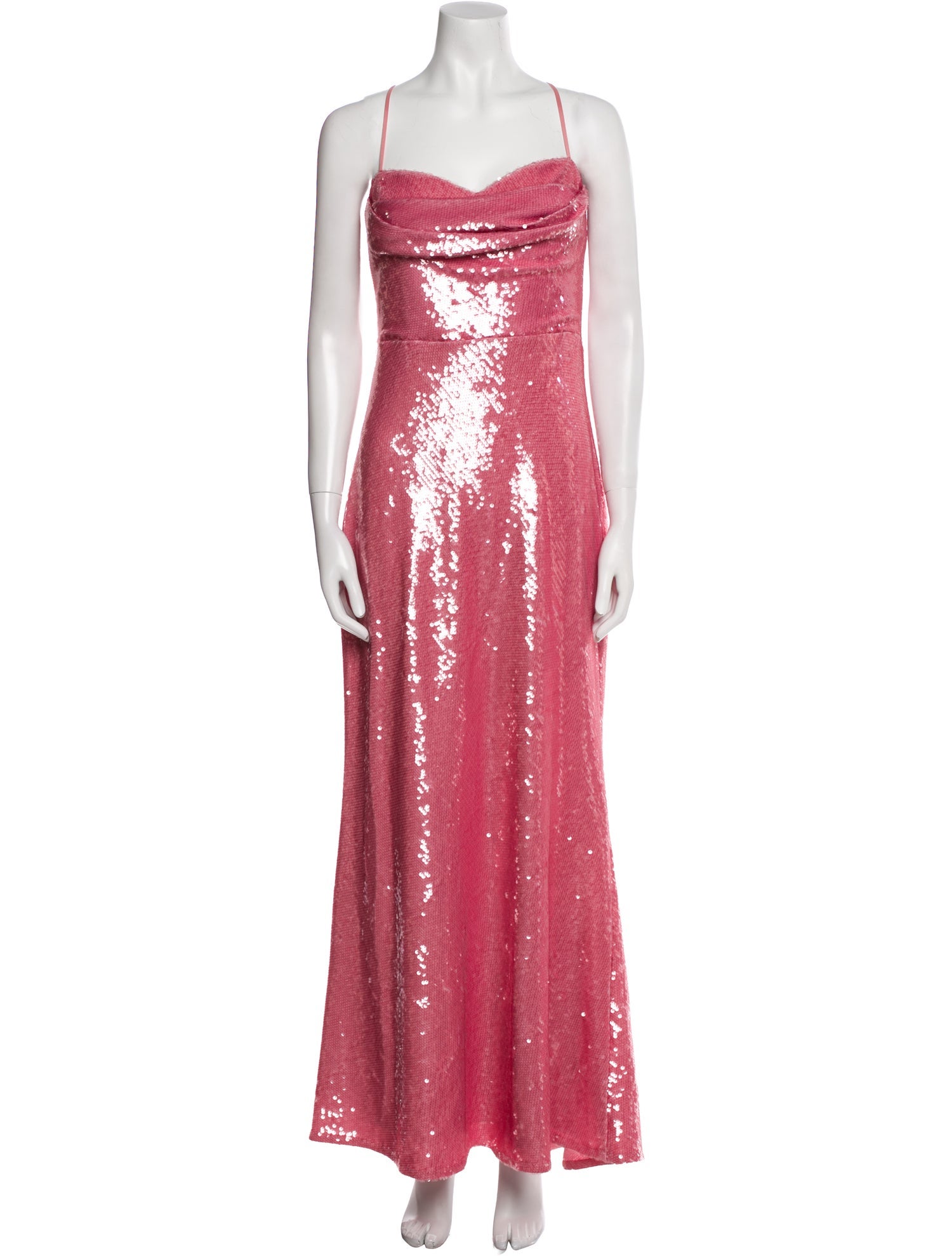 Monique Lhuillier Strapless Long Dress