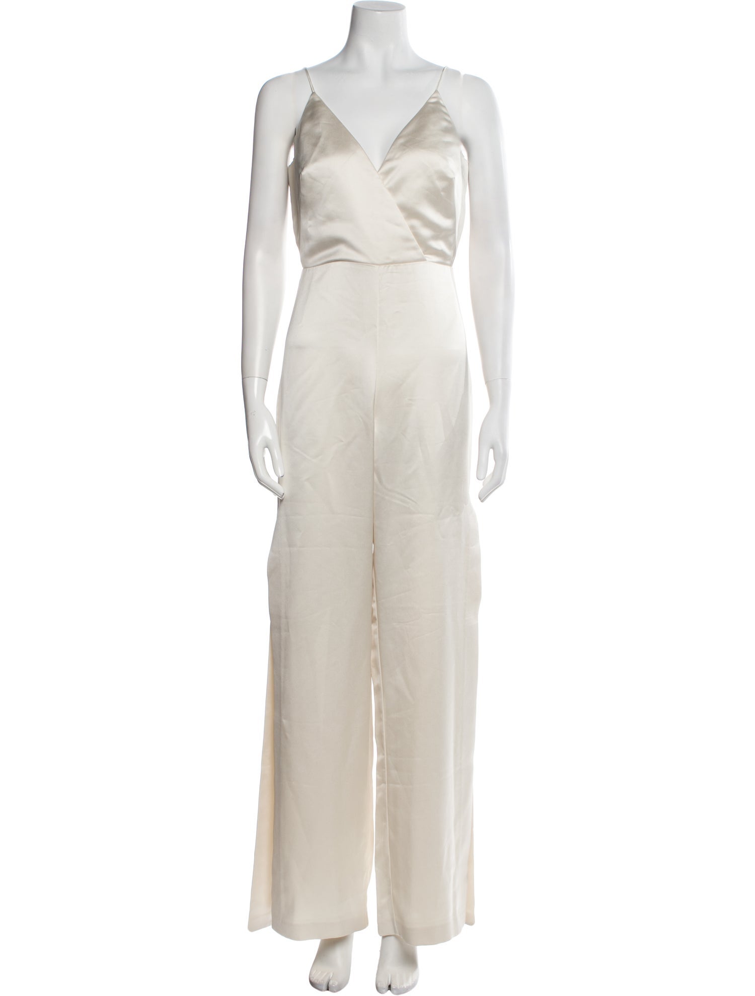 Monique Lhuillier V-Neck Jumpsuit