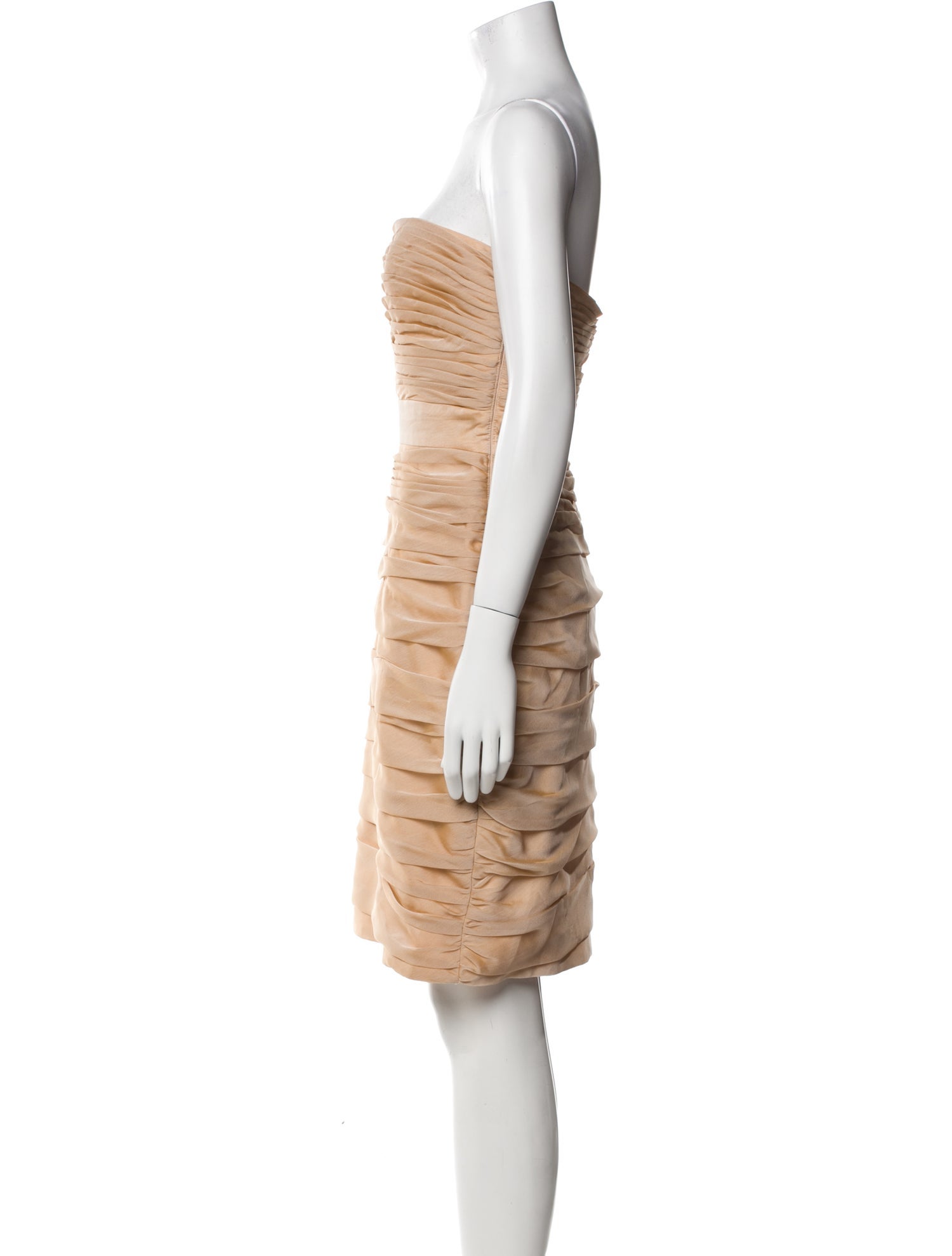 Monique Lhuillier Strapless Mini Dress w/ Tags