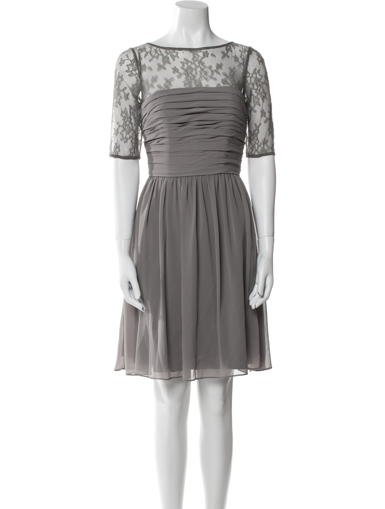 Monique Lhuillier Nylon Mini Dress