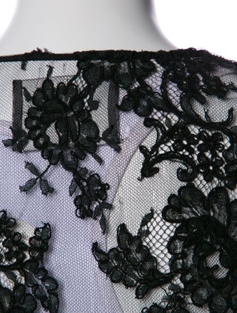 Monique Lhuillier Lace Lace Pattern Bolero