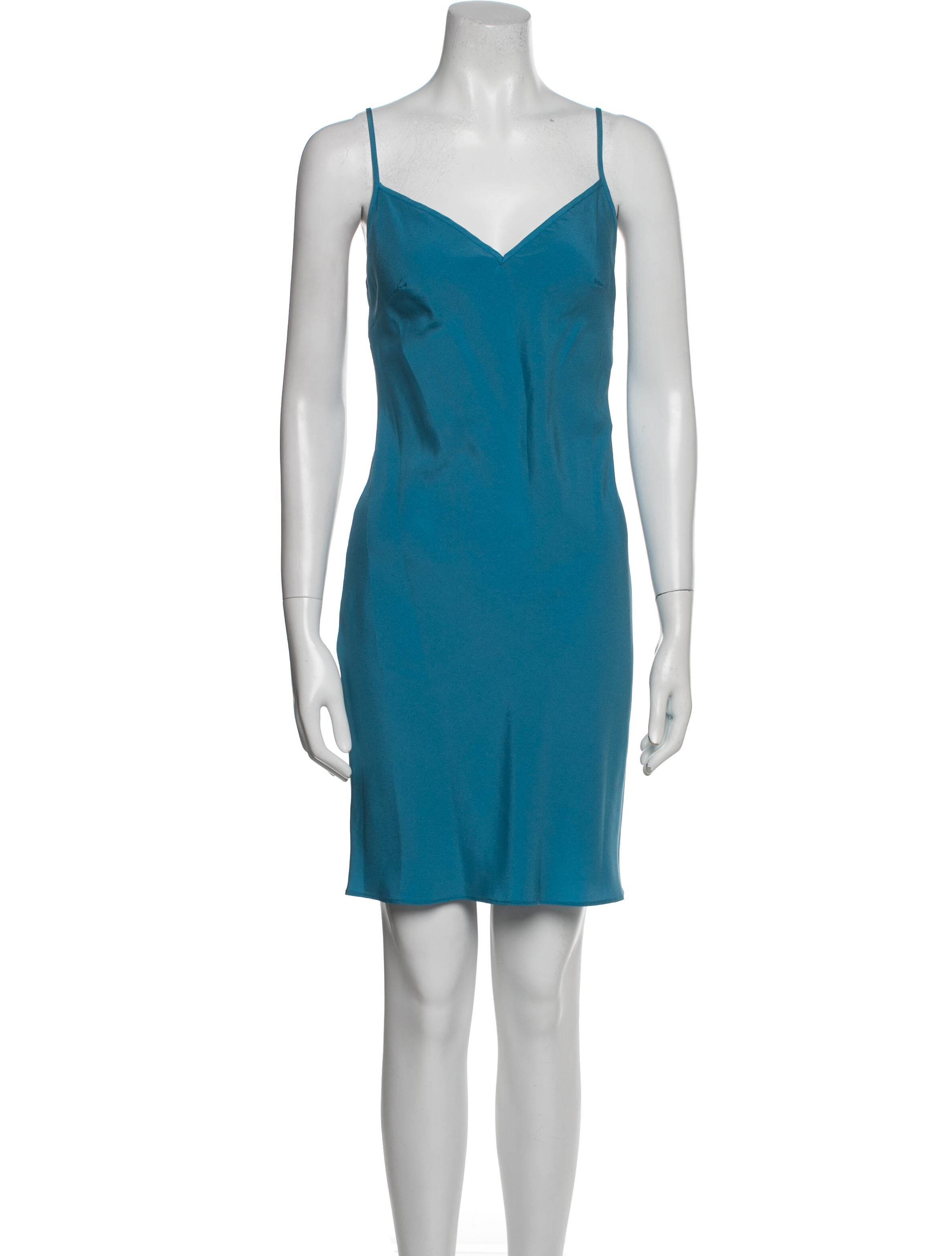 Monique Lhuillier Silk Mini Dress