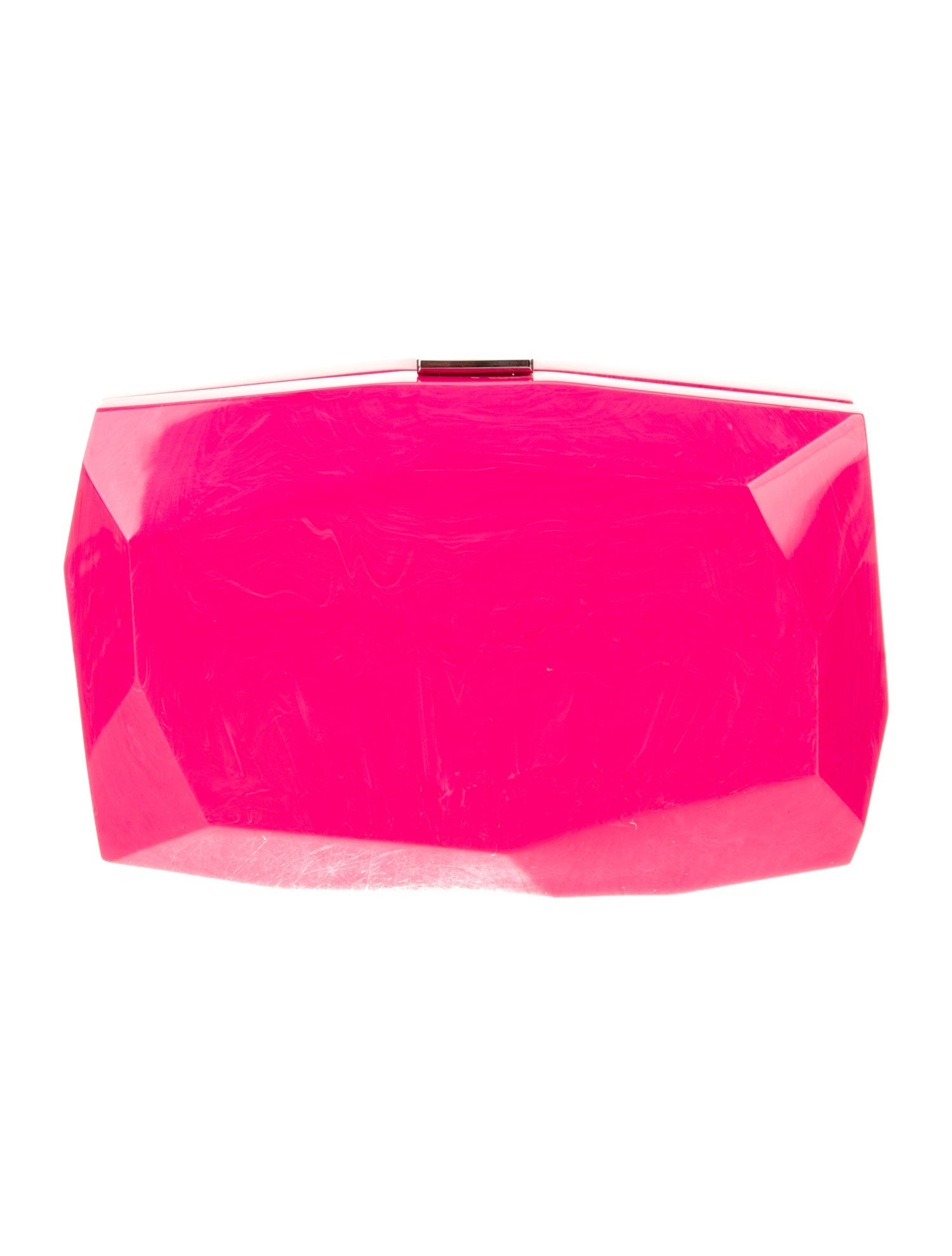 Monique Lhuillier Acrylic Minaudière