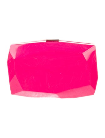 Monique Lhuillier Acrylic Minaudière