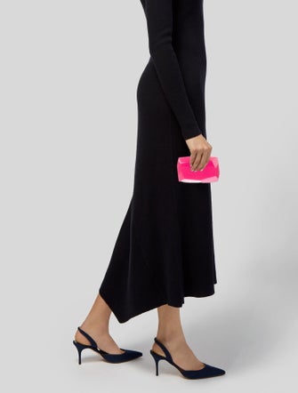 Monique Lhuillier Acrylic Minaudière