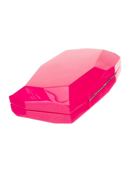 Monique Lhuillier Acrylic Minaudière