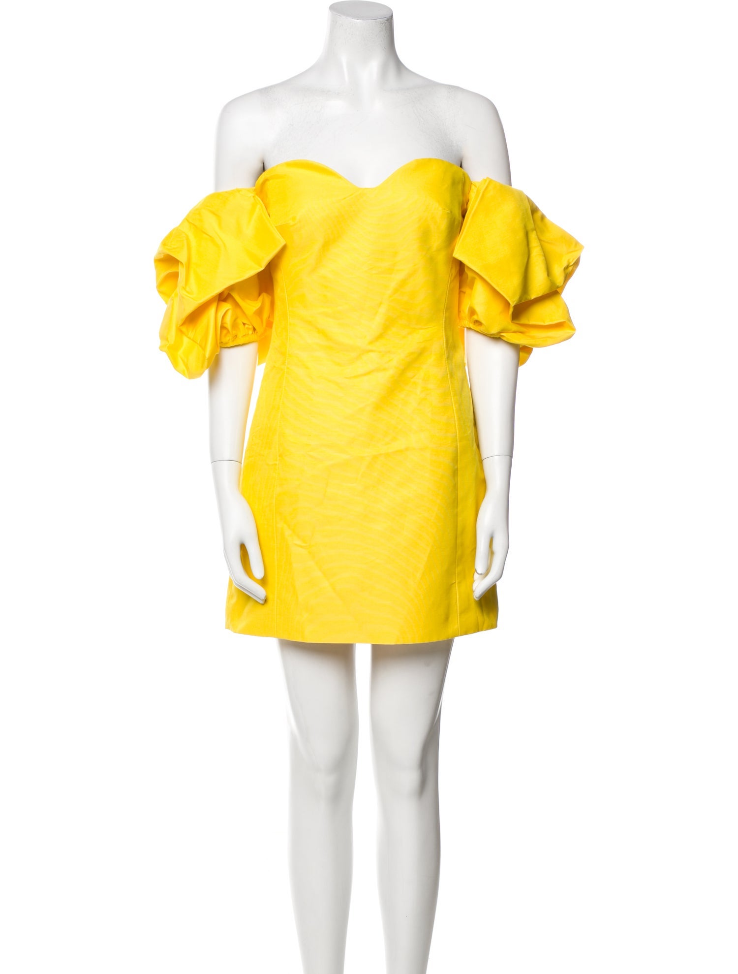 Monique Lhuillier Silk Mini Dress w/ Tags