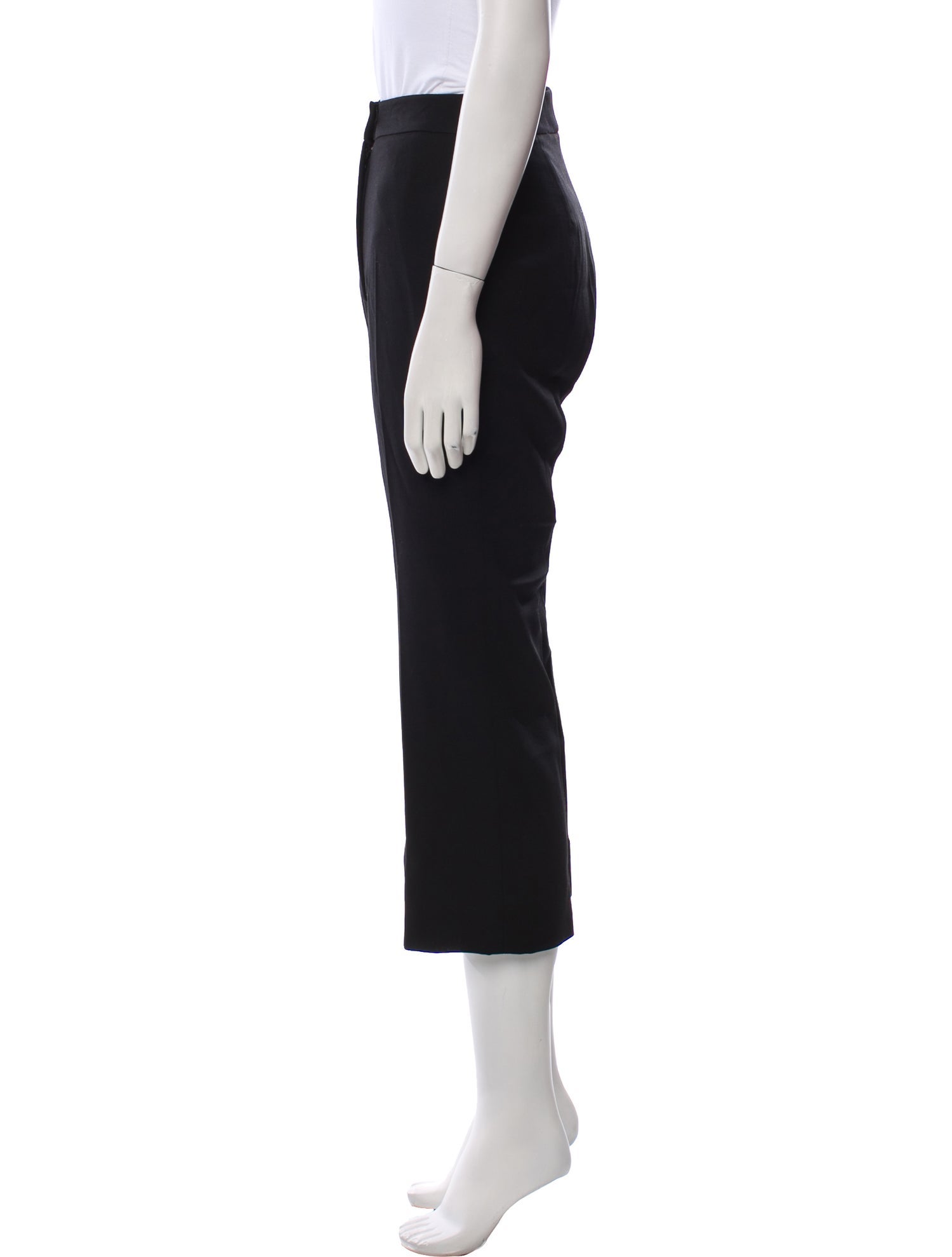 Monique Lhuillier Velvet Wide Leg Pants