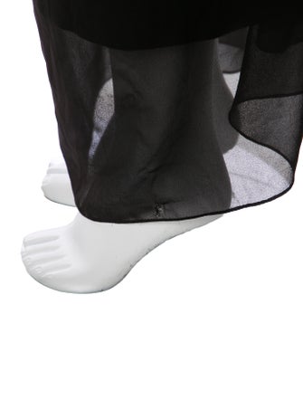 Monique Lhuillier One-Shoulder Long Dress