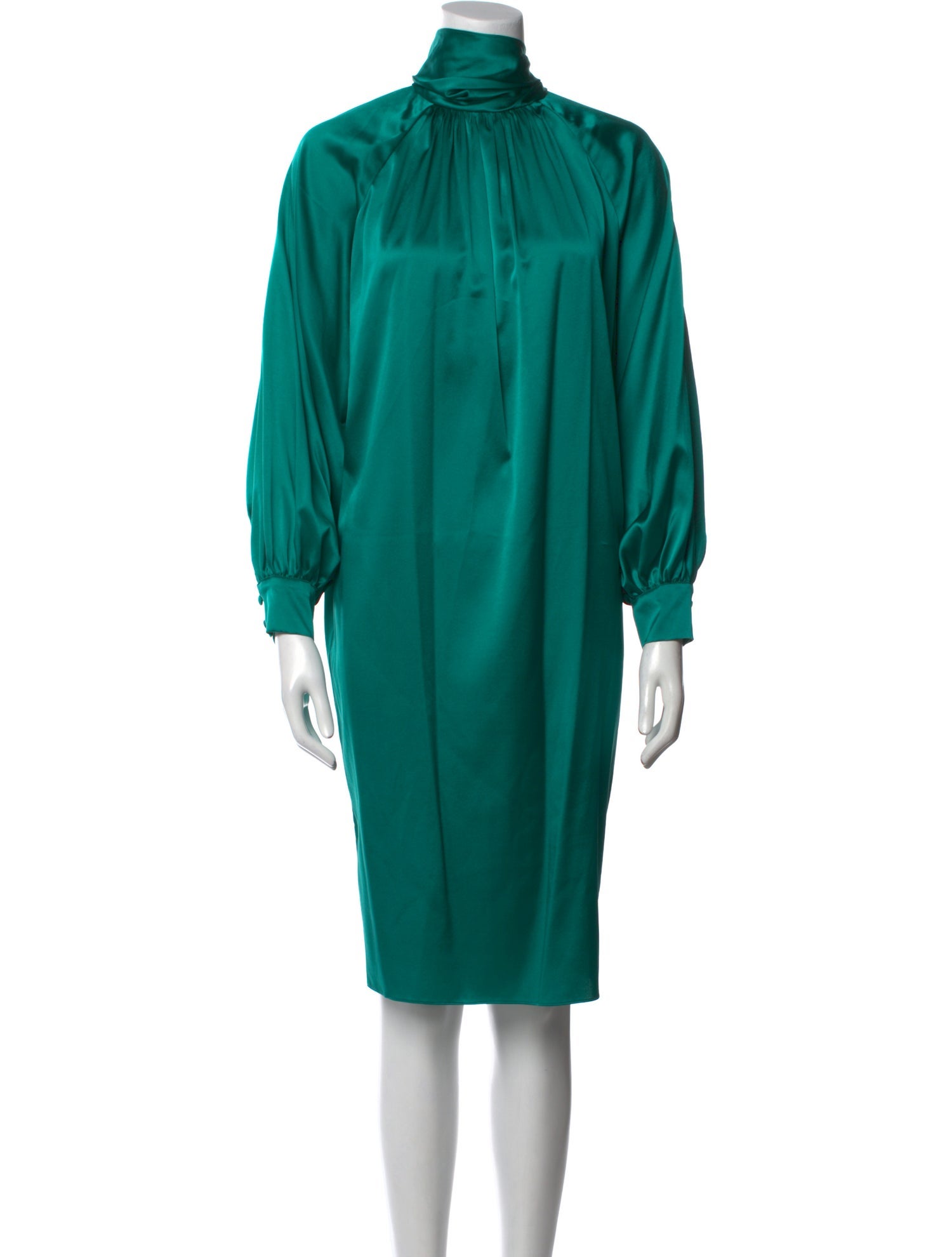 Monique Lhuillier Silk Midi Length Dress w/ Tags