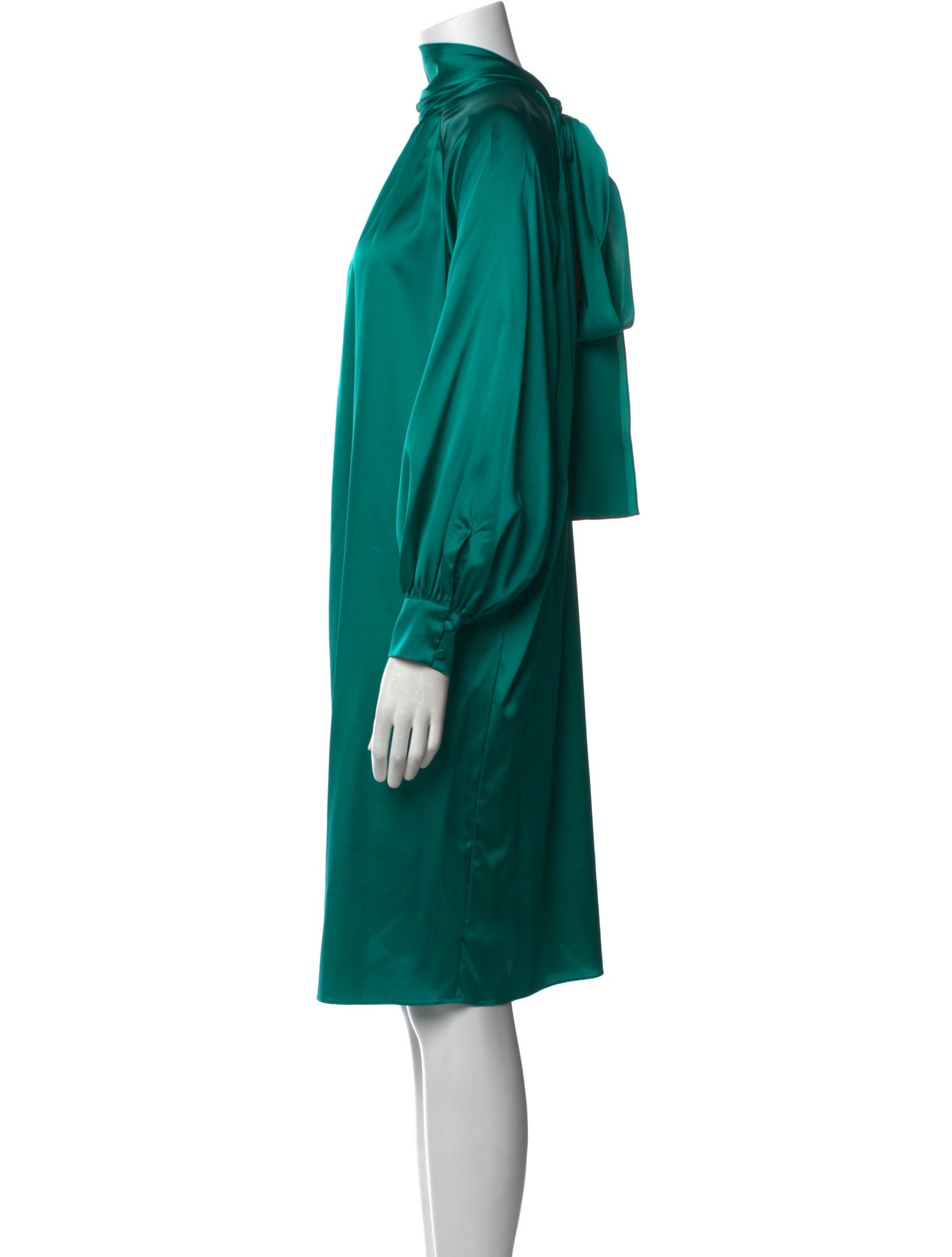 Monique Lhuillier Silk Midi Length Dress w/ Tags