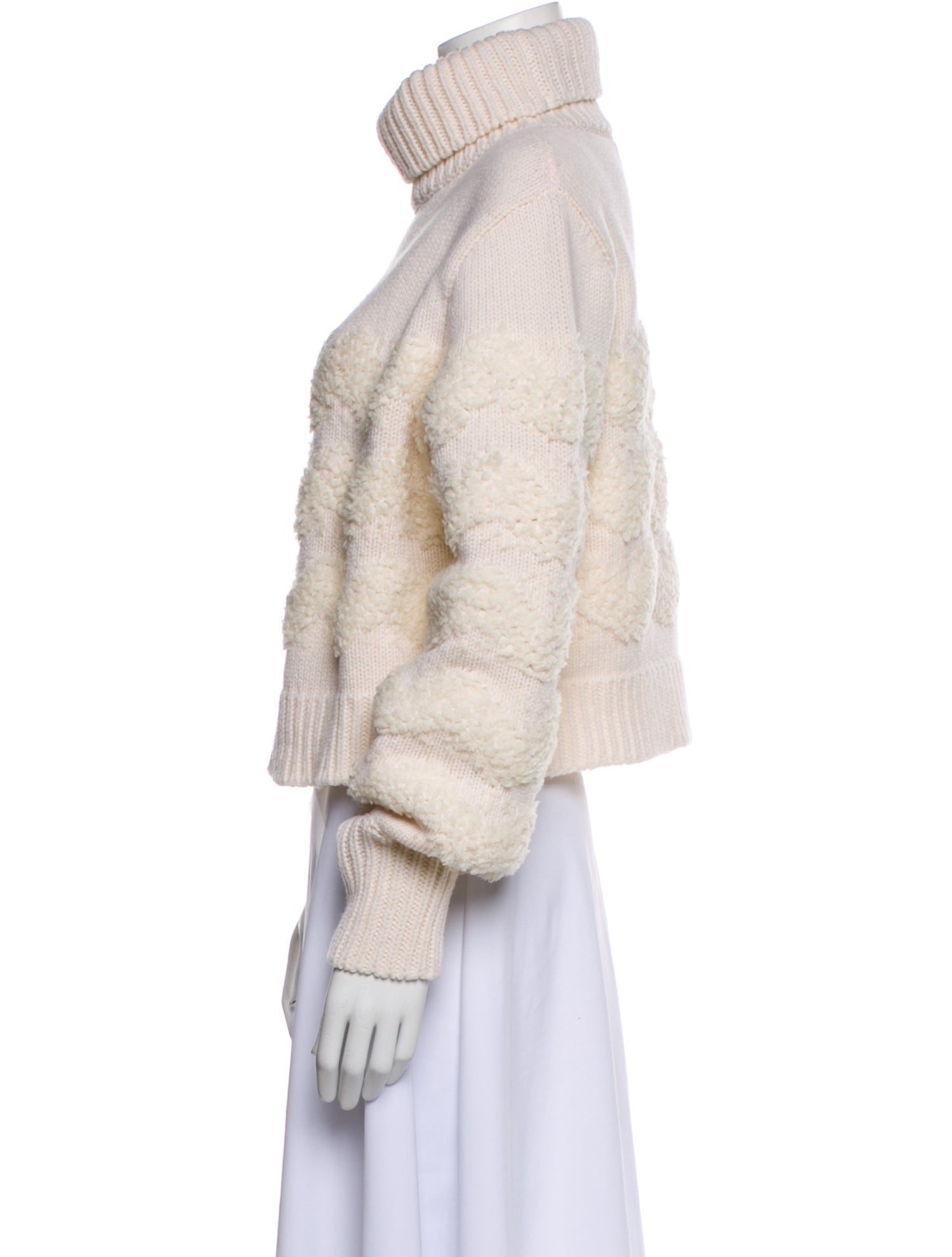 Monique Lhuillier Wool Turtleneck Sweater w/ Tags