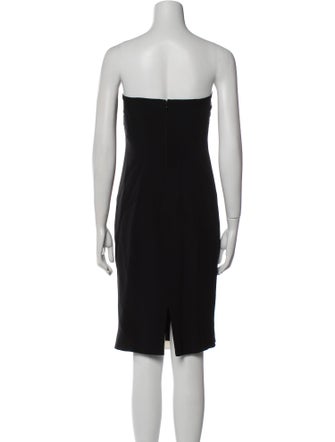 Monique Lhuillier Silk Mini Dress