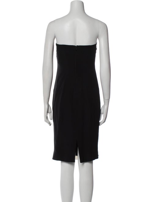 Monique Lhuillier Silk Mini Dress