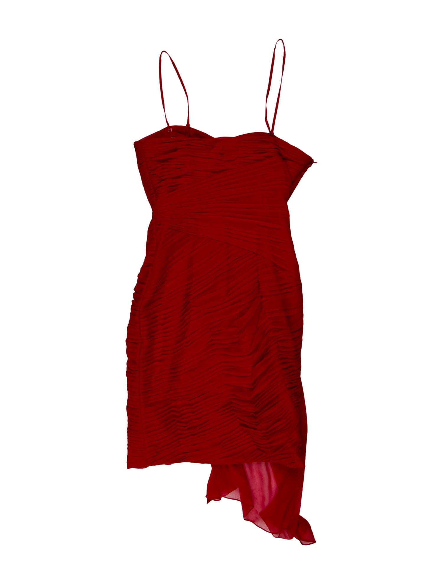 Monique Lhuillier Square Neckline Mini Dress