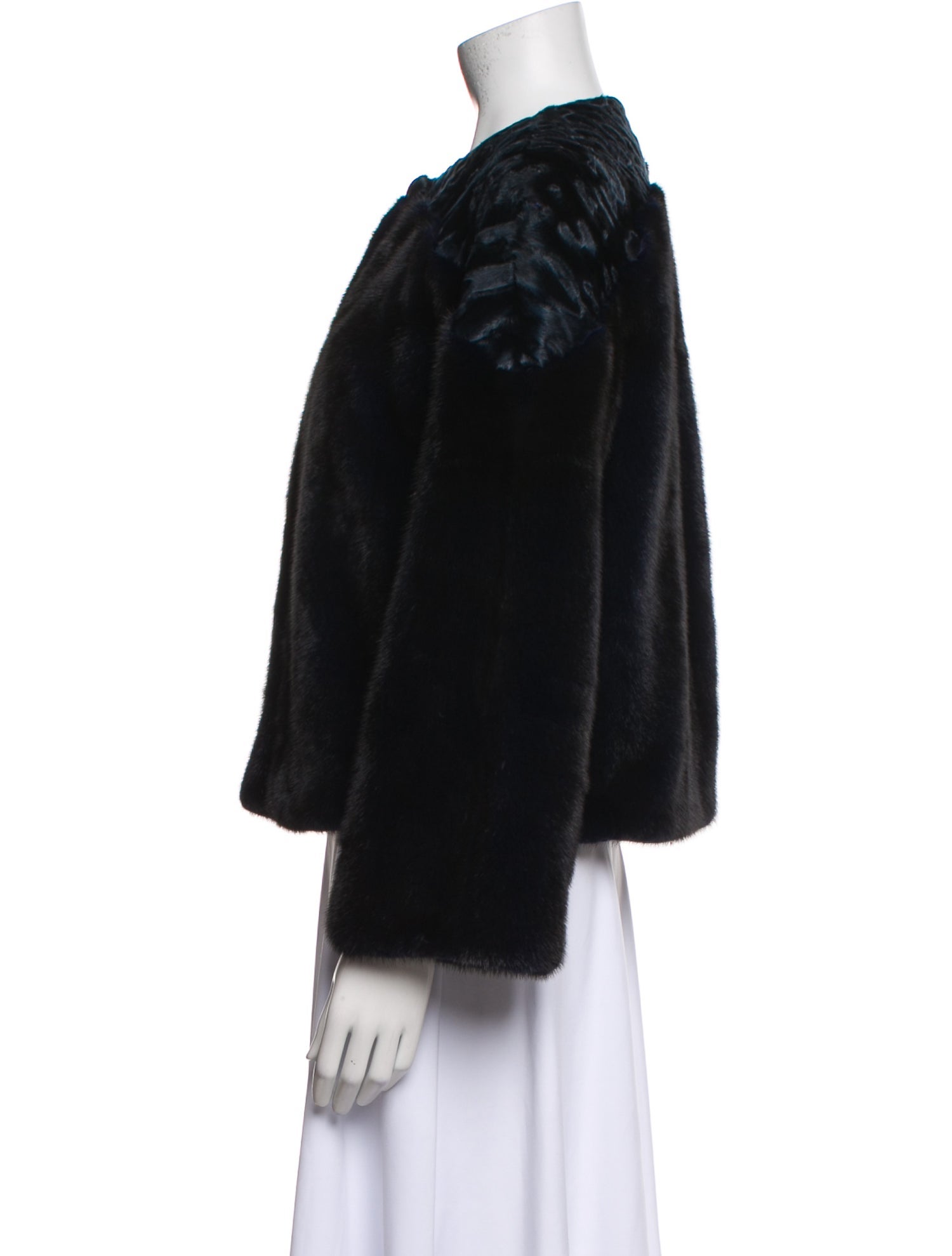 Monique Lhuillier Mink Fur Jacket