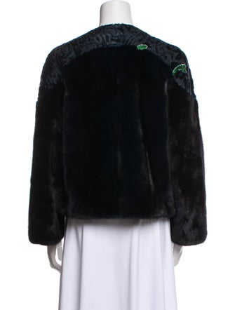 Monique Lhuillier Mink Fur Jacket