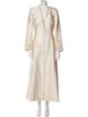 Monique Lhuillier Wool Trench Coat