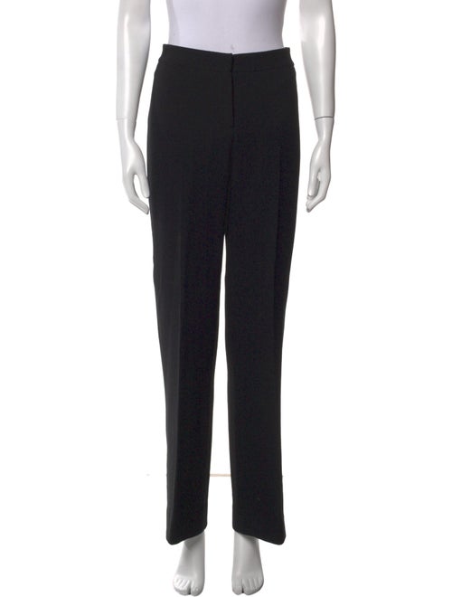 Monique Lhuillier Wool Wide Leg Pants