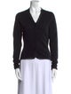 Monique Lhuillier Cashmere V-Neck Sweater